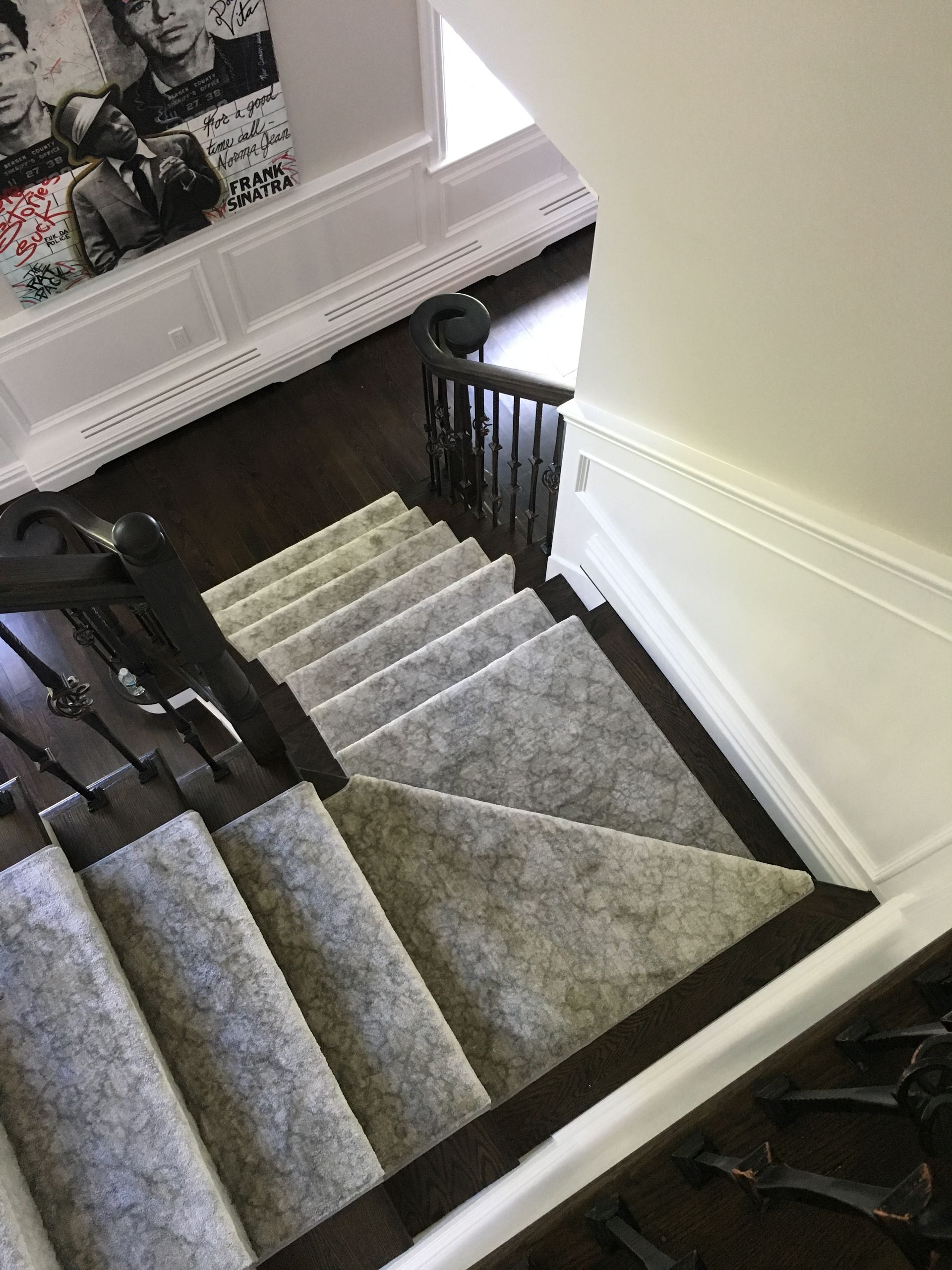 Stair runner -custom carpet