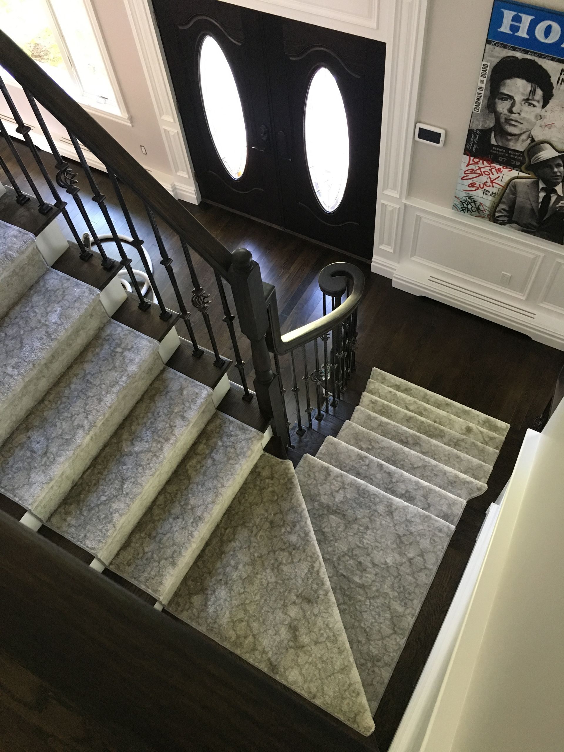 Stair runner -custom carpet