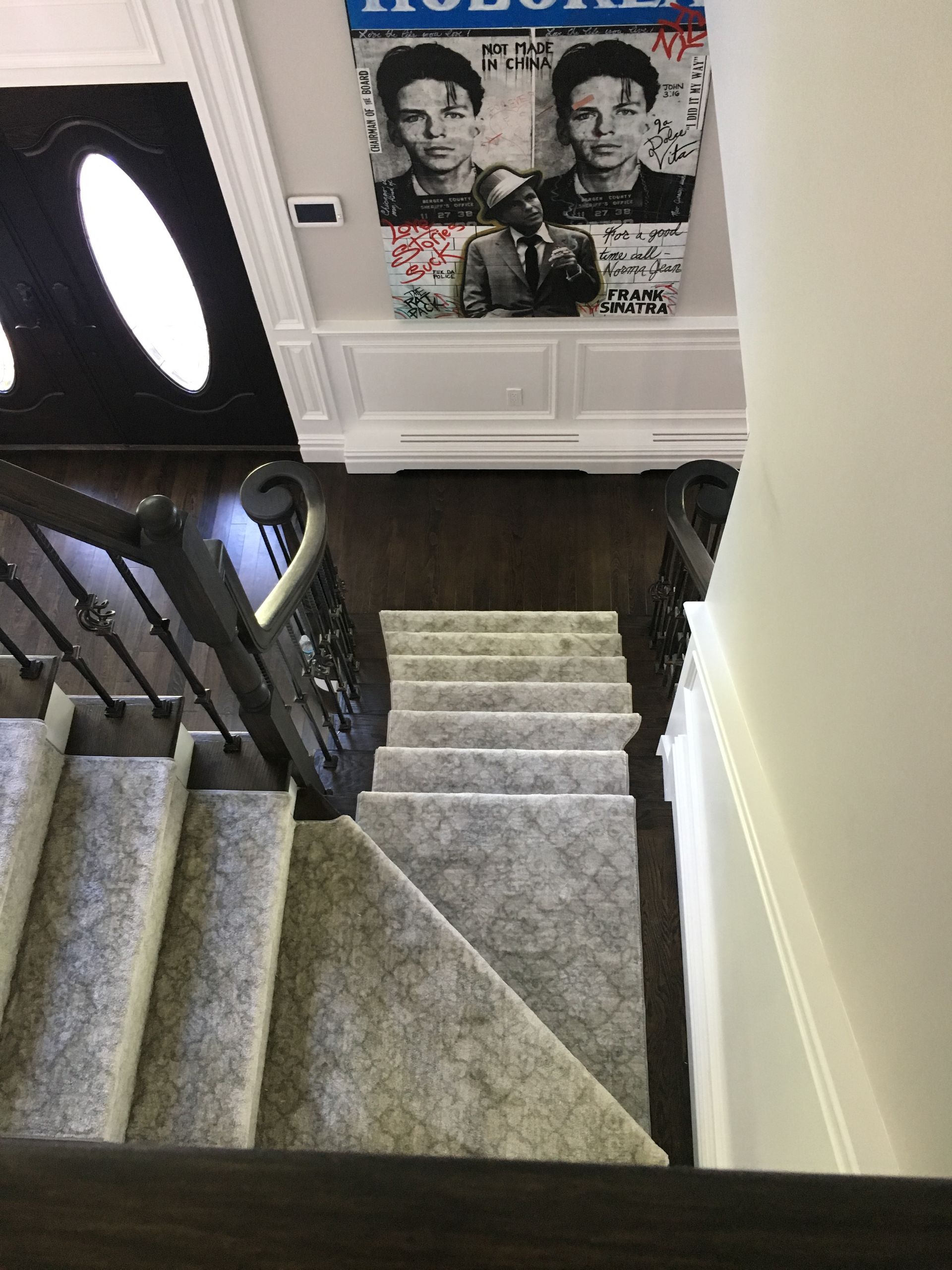 Stair runner -custom carpet