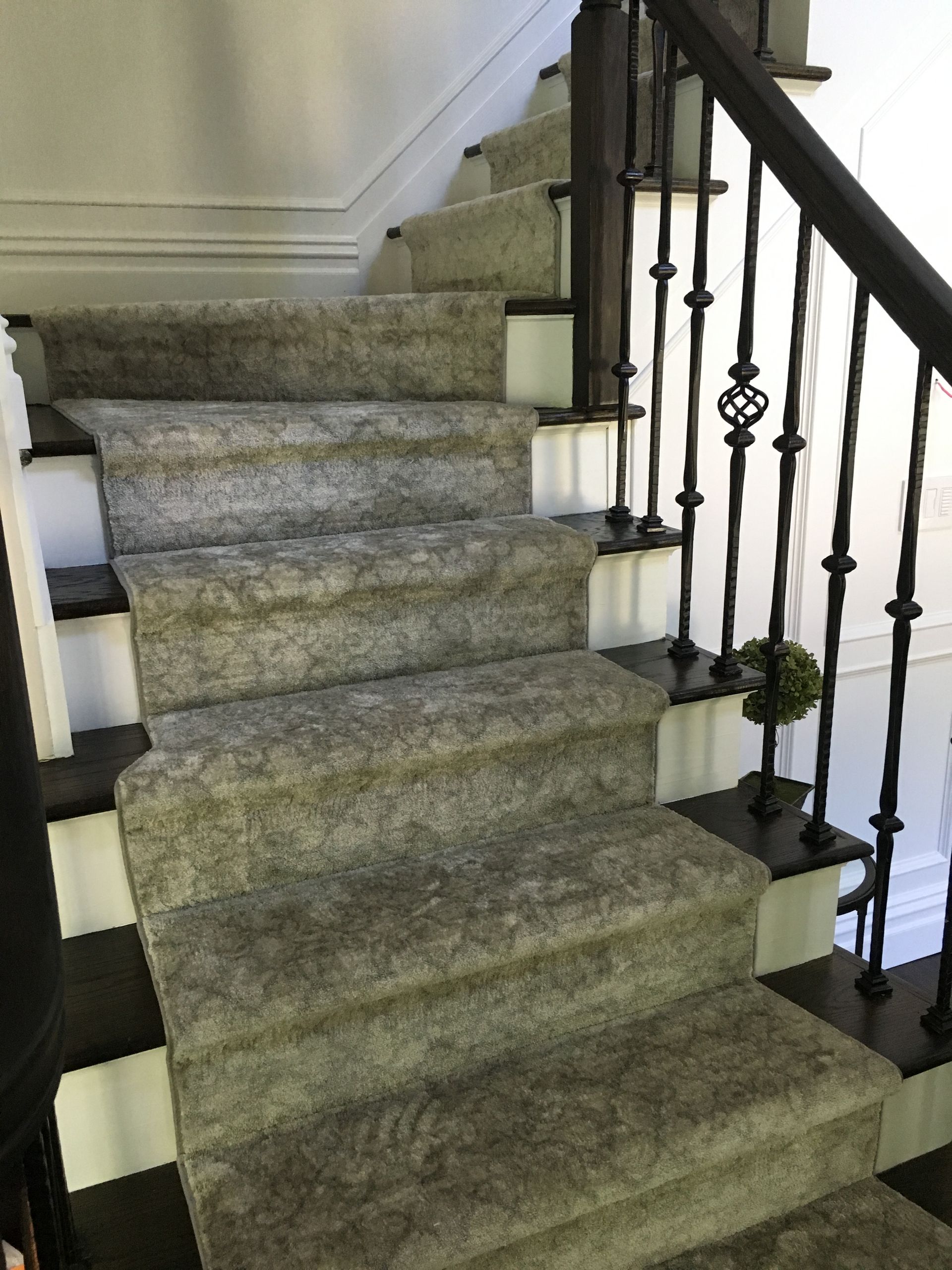 Stair runner -custom carpet