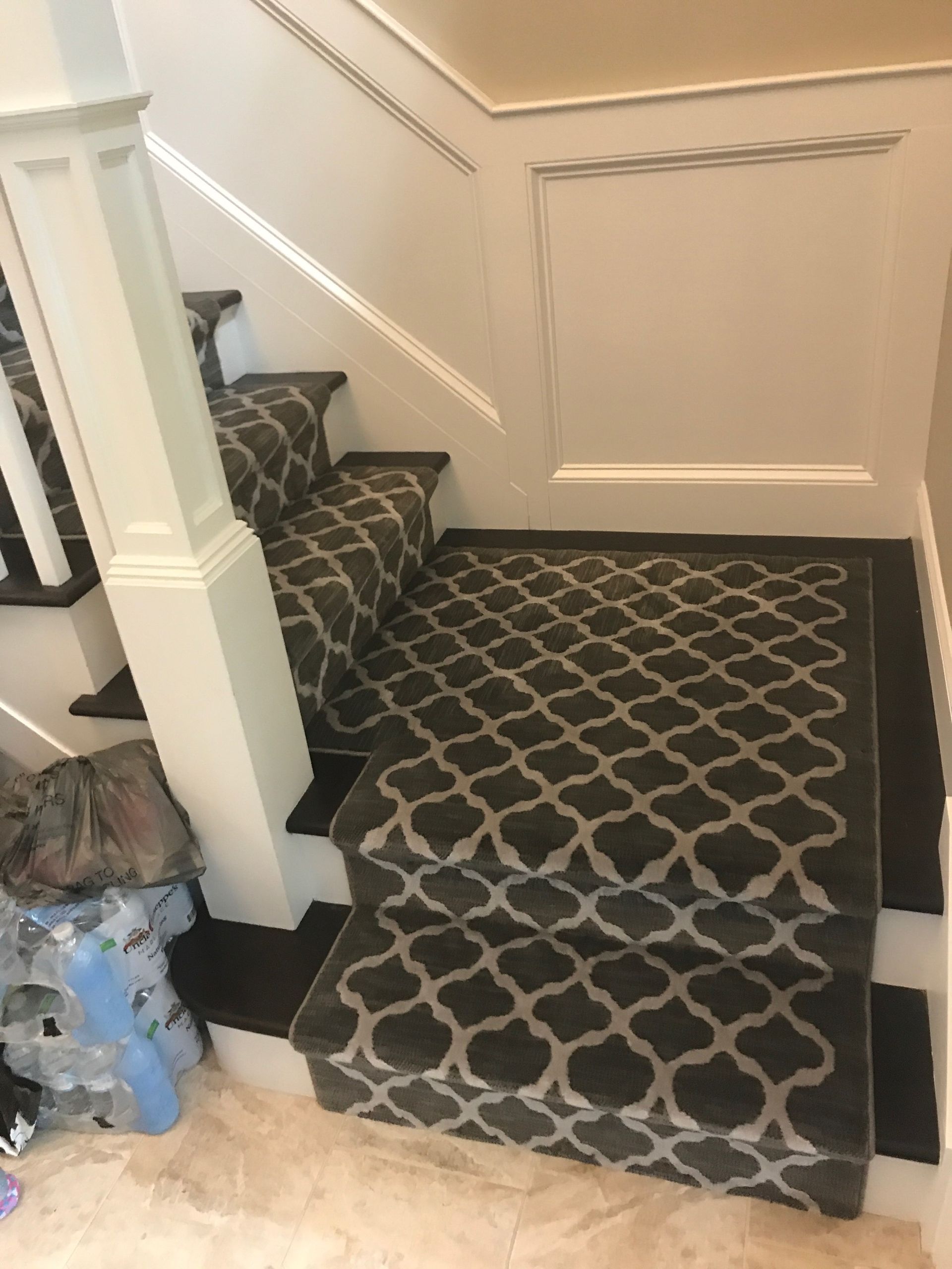 Stair runner -custom carpet