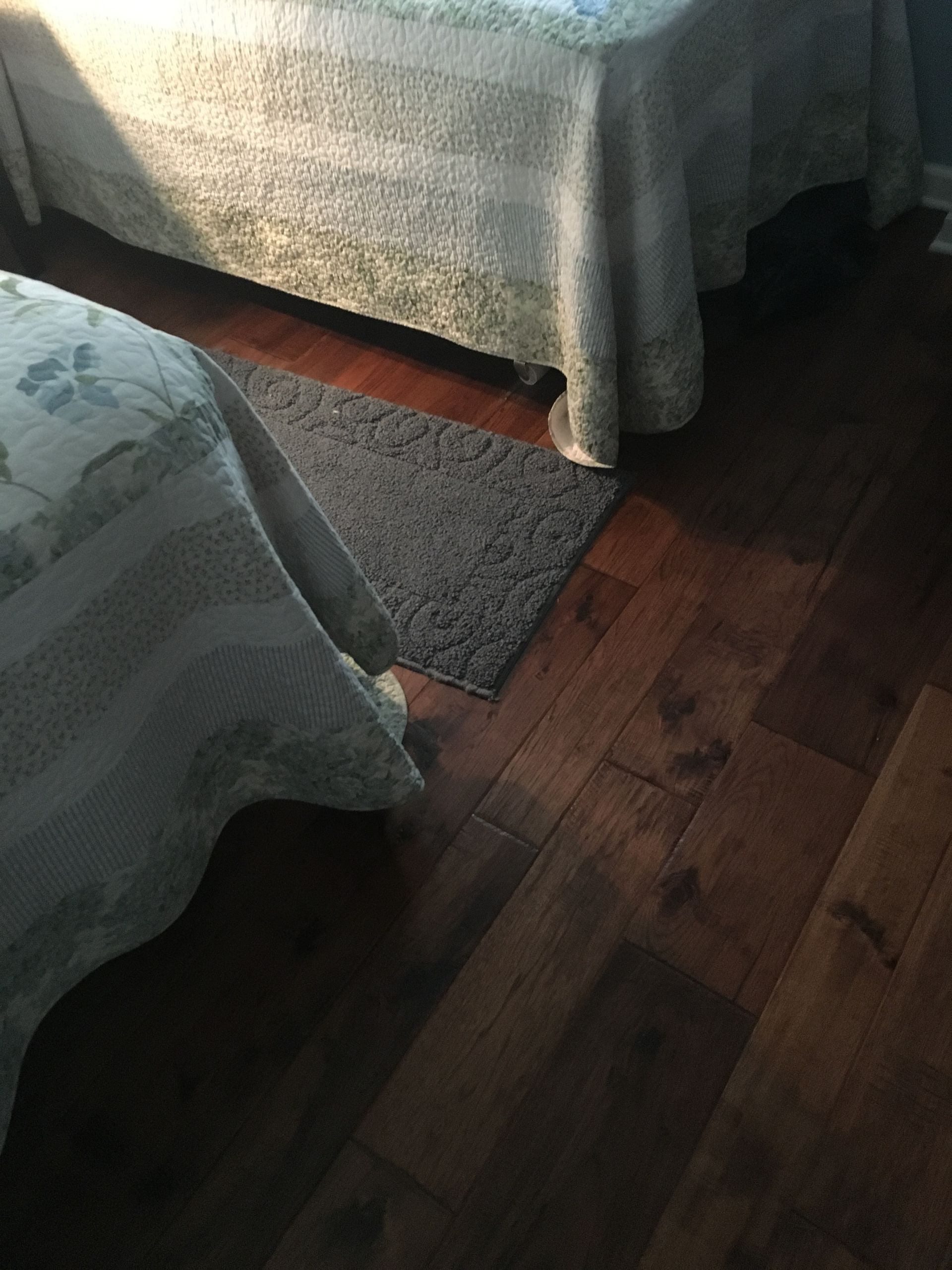 Hardwood flooring