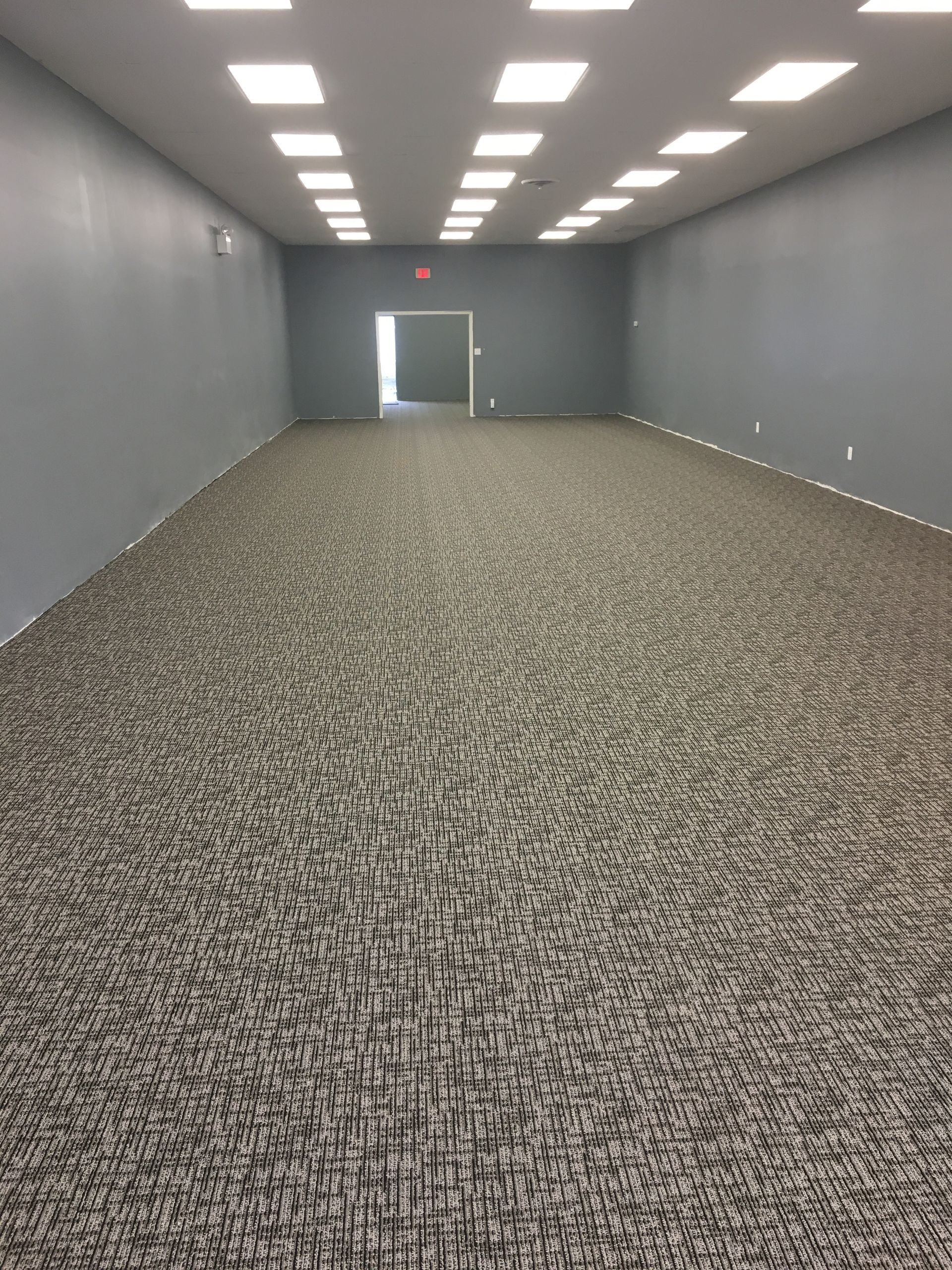 Installed carpet: commercial