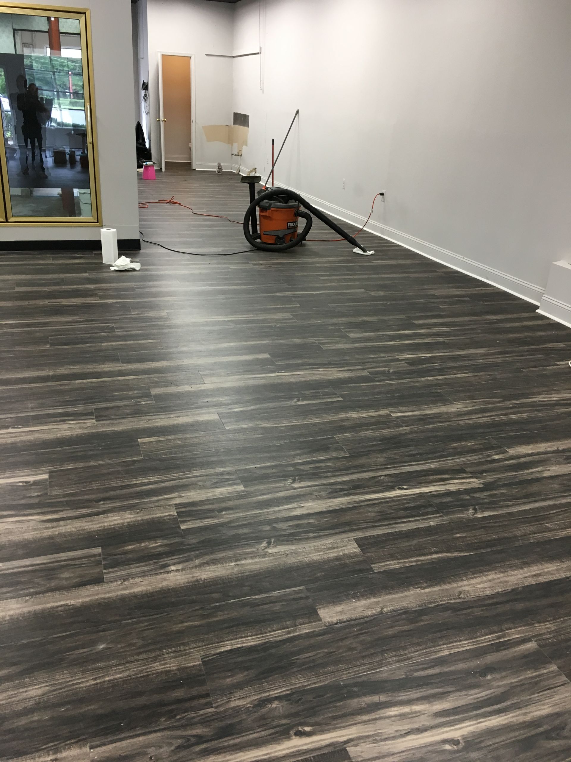 Commercial Vinyl Plank flooring