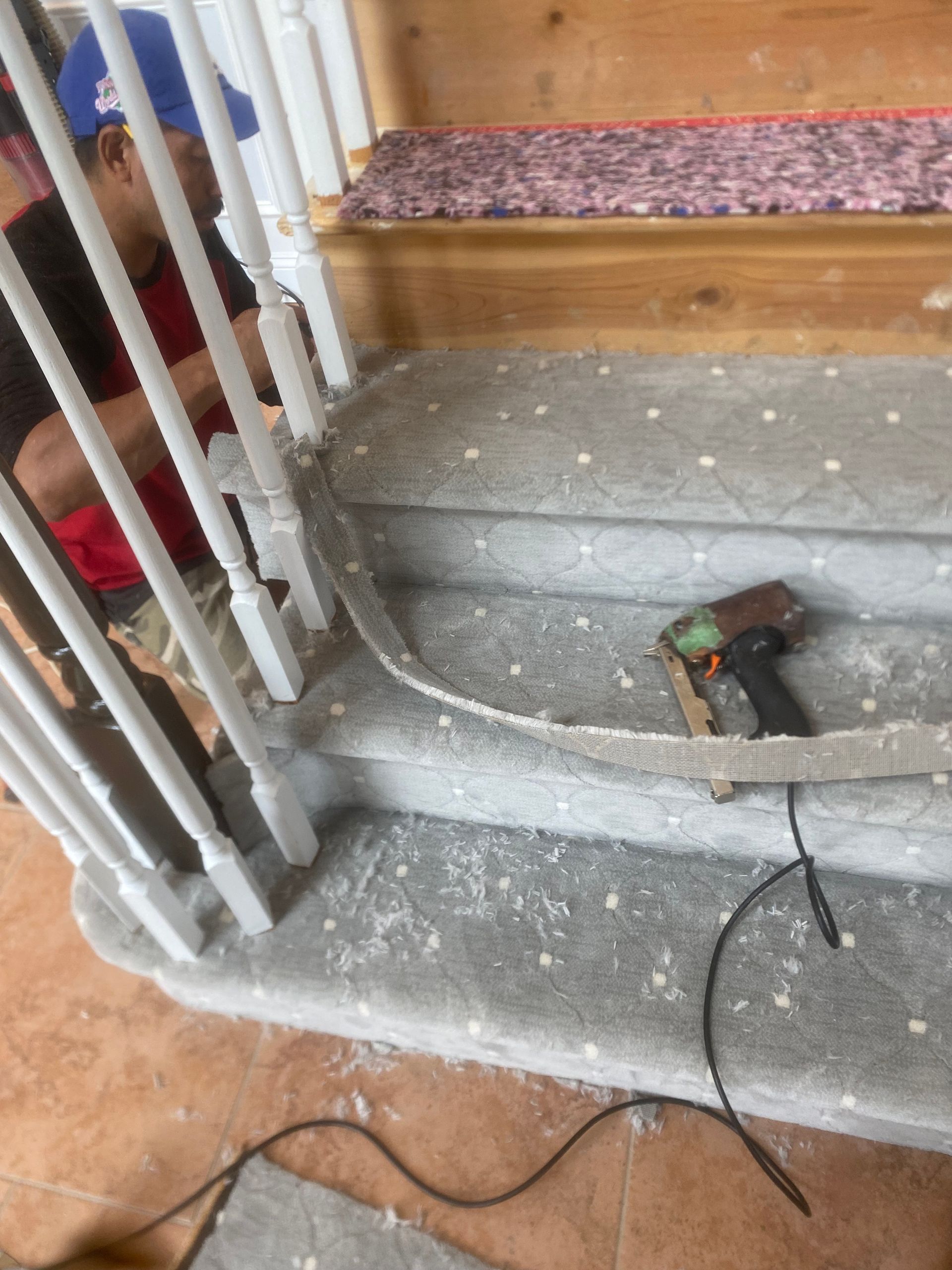 Kane Carpet on steps