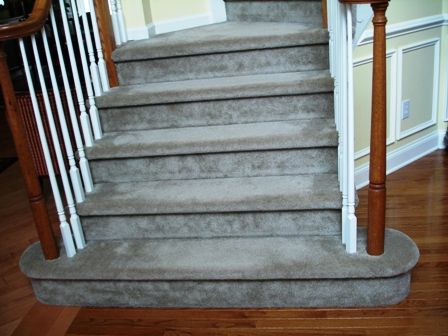 Carpet Installed on steps