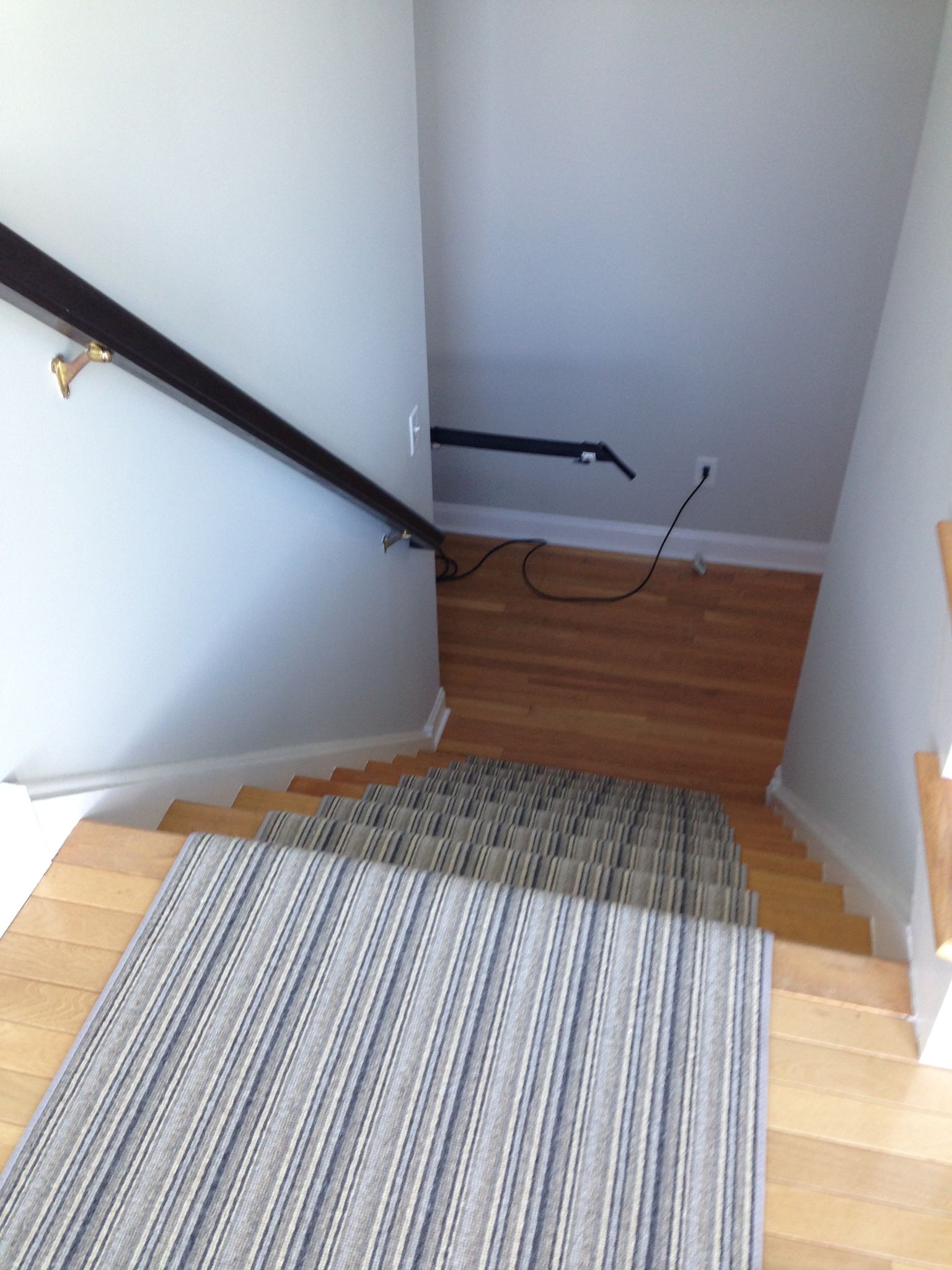 Carpet Runner on steps