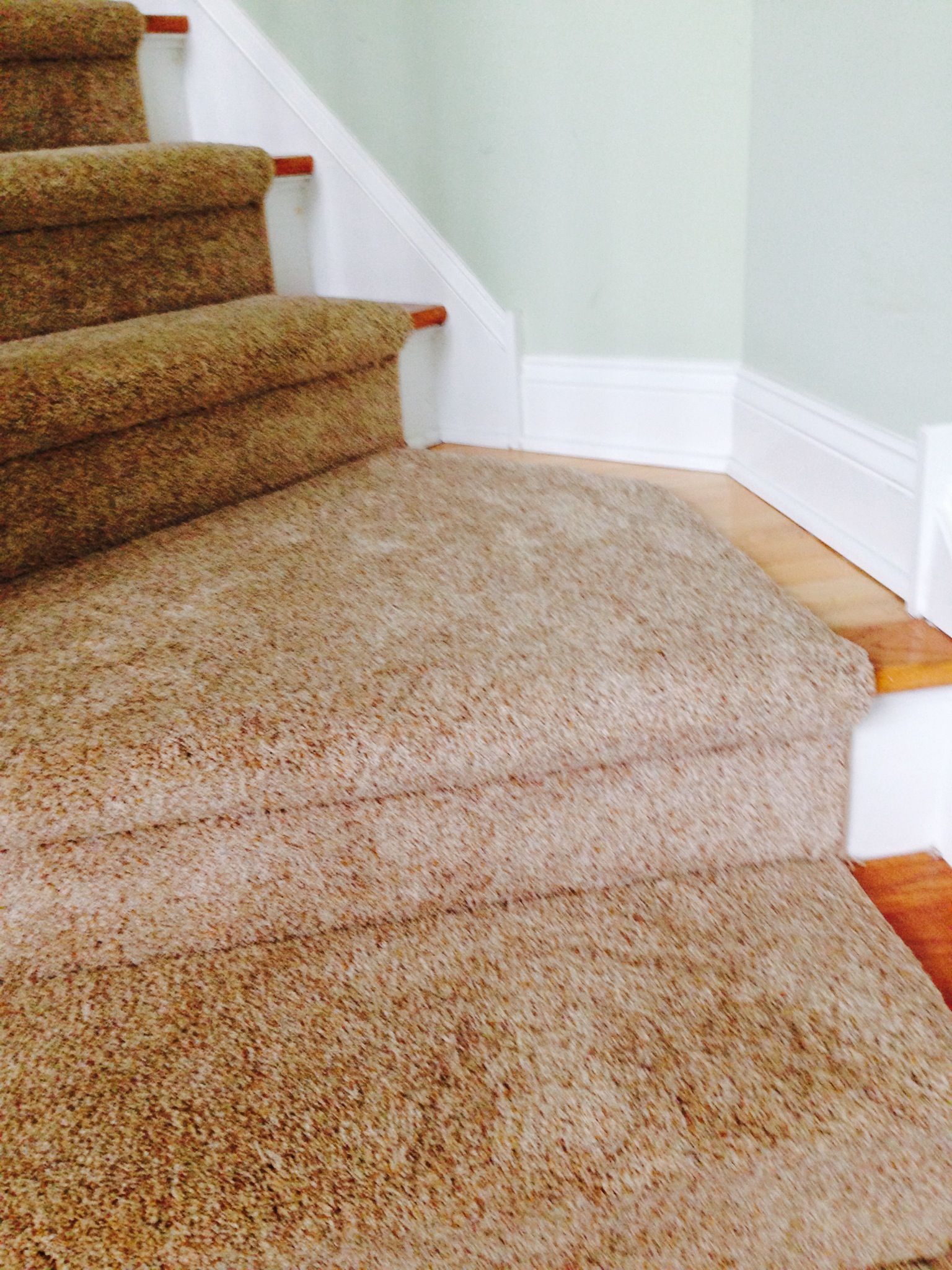 Carpet Runner on steps