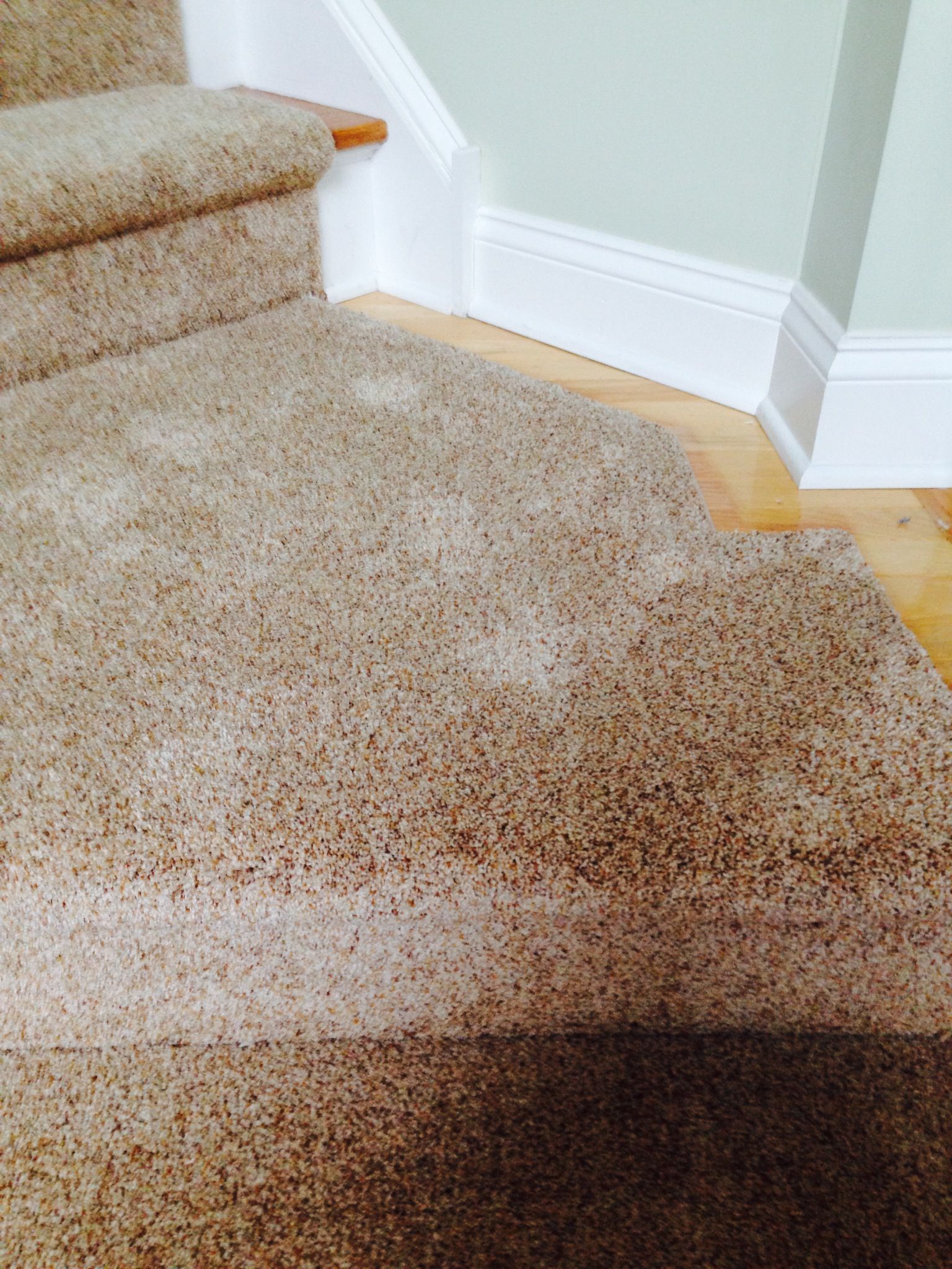 Carpet Runner on steps