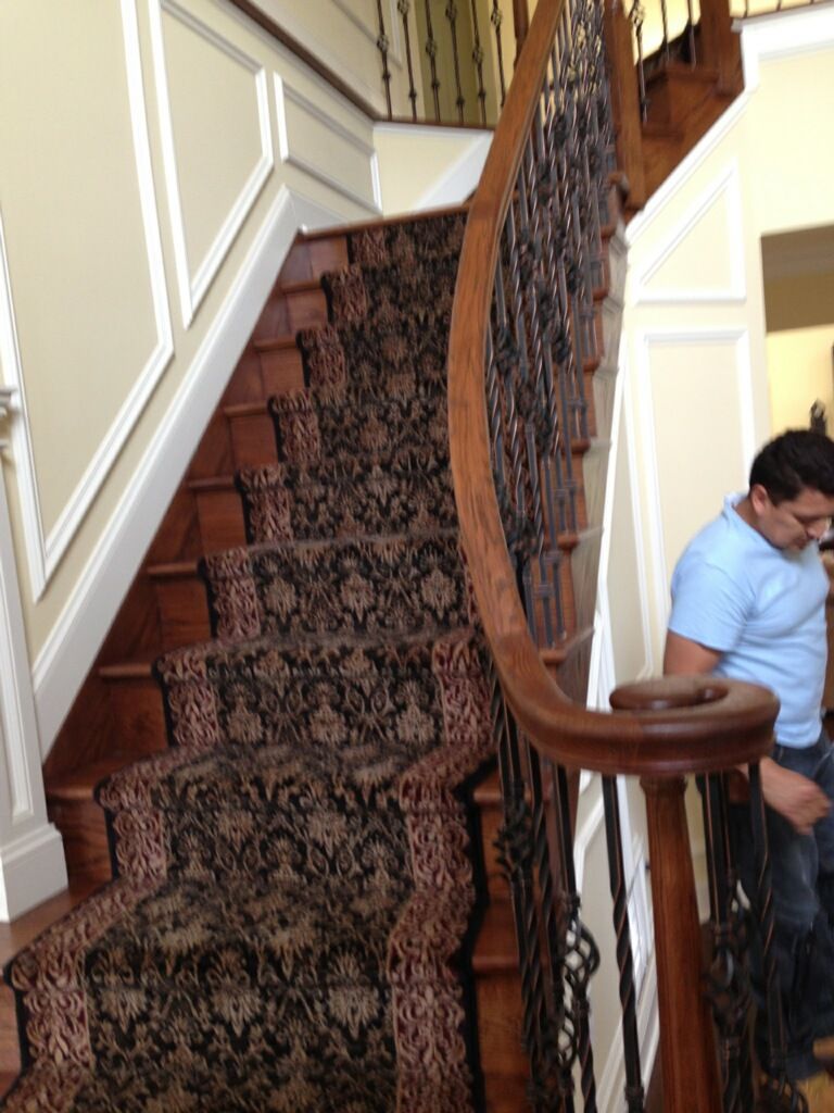 Carpet Runner on steps