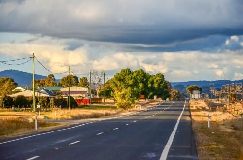 Road Going Through a Rural Area — Active Cleaning Service Raymond Terrace, NSW
