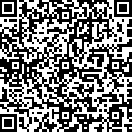 QR code with black and white squares. QR code with black and white squares.