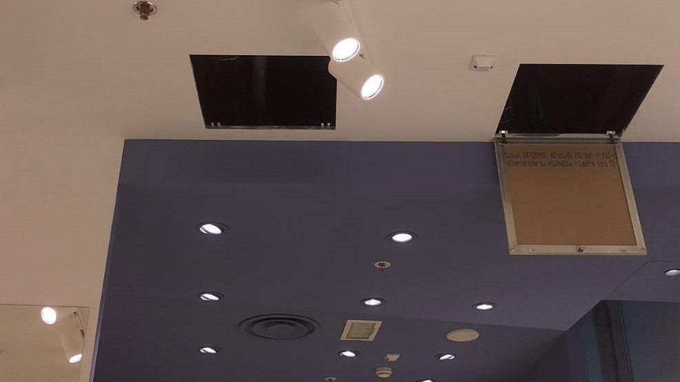 controsoffitto in cartongesso