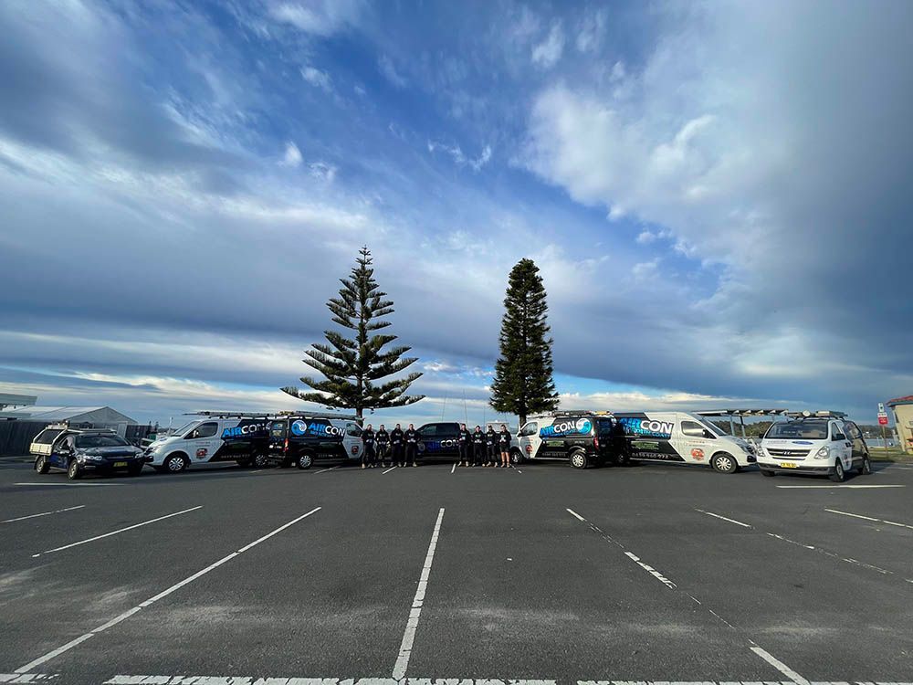 Parking Lot With Trees In The Background — Aircon Mid North Coast in Forster, NSW