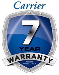 Carrier 7 Years Warranty