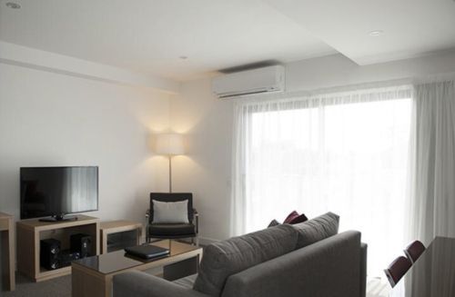 Holiday Unit Room With Aircon — Aircon Mid North Coast in Old Bar, NSW