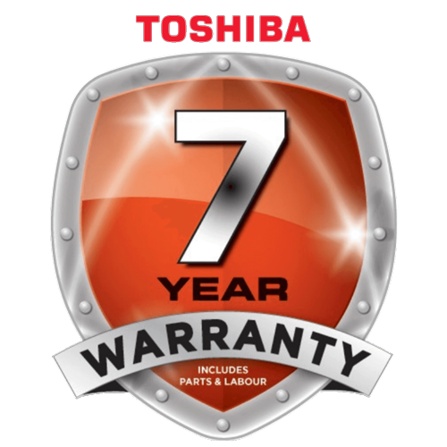 Toshiba 7 Years Warranty
