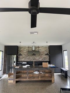 Large Ceiling Fan In The Kitchen — Aircon Mid North Coast in Forster, NSW
