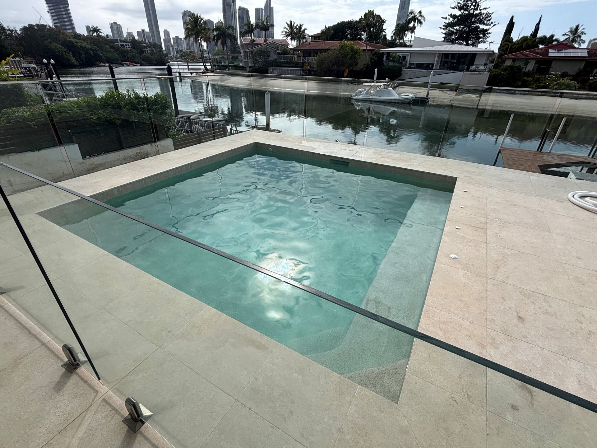 pebblecrete pools build