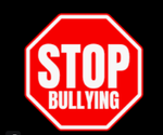 stop sign with the words stop bullying on it