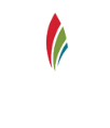 a red , green , and blue logo on a white background .