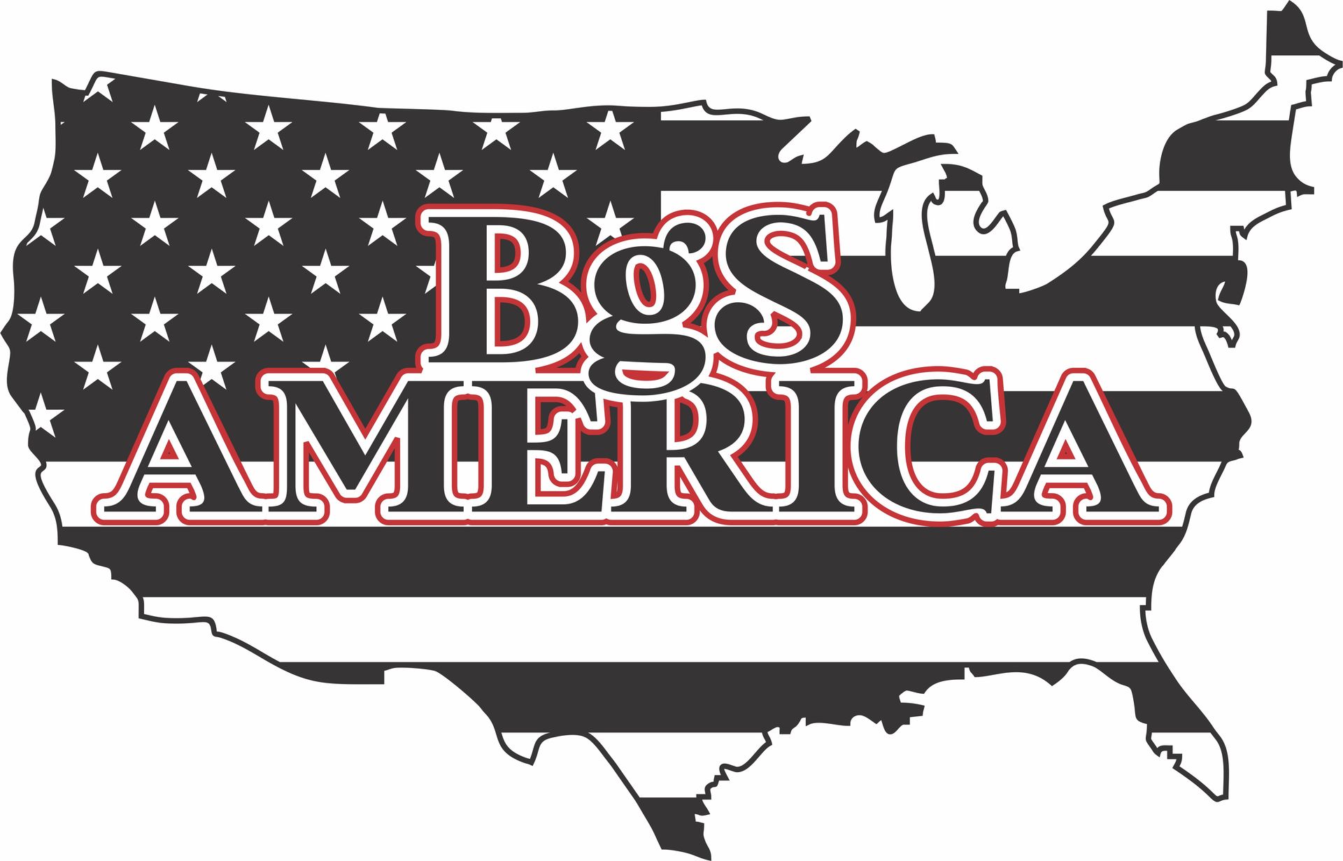 A map of the united states with the words `` best america '' written on it.