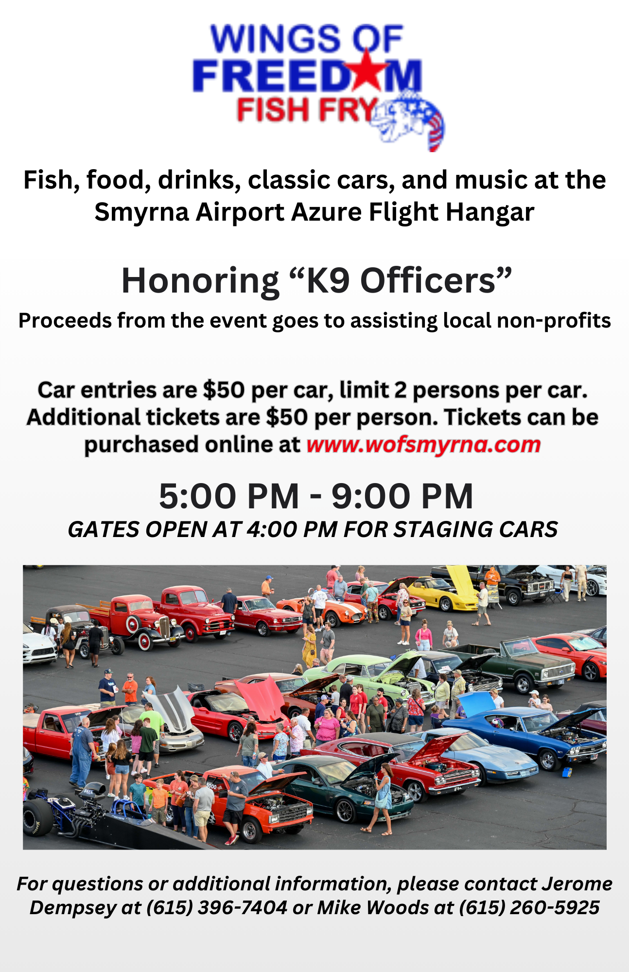 Flyer for Rotary Club of Smyrna, 22nd Annual Event
