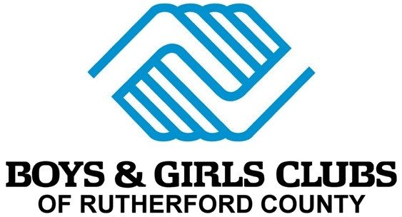 The logo for the boys and girls clubs of rutherford county