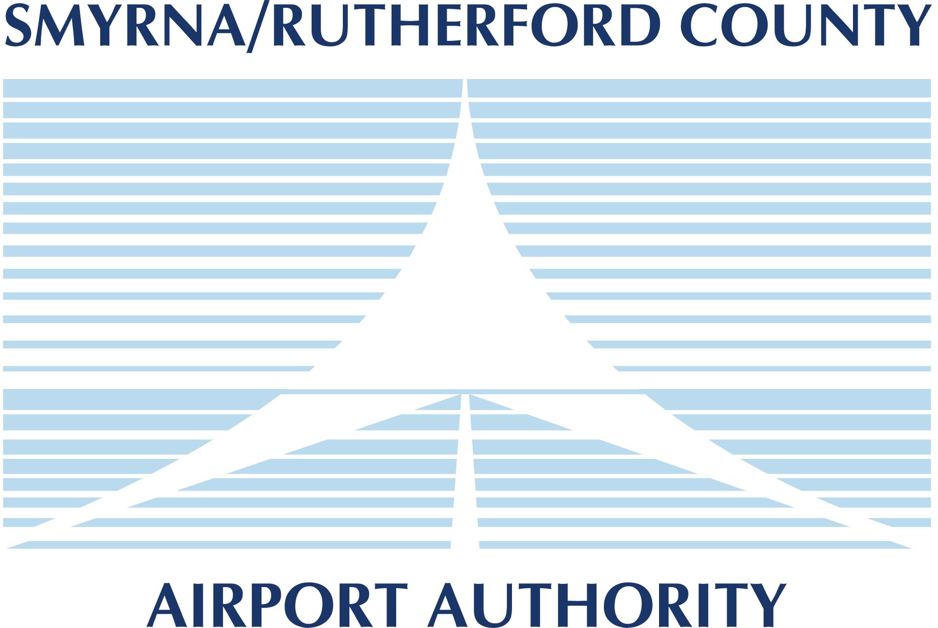 The logo for the smyrna / rutherford county airport authority