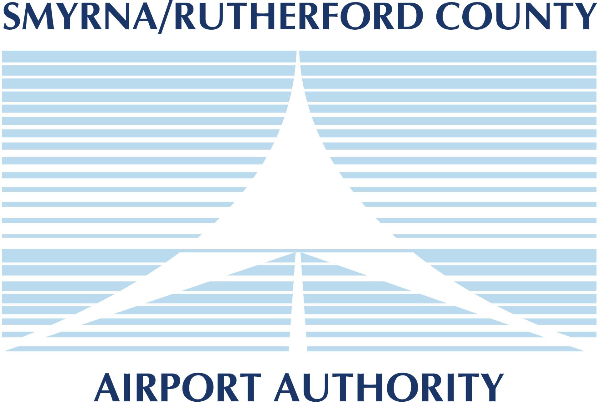 The logo for the smyrna / rutherford county airport authority