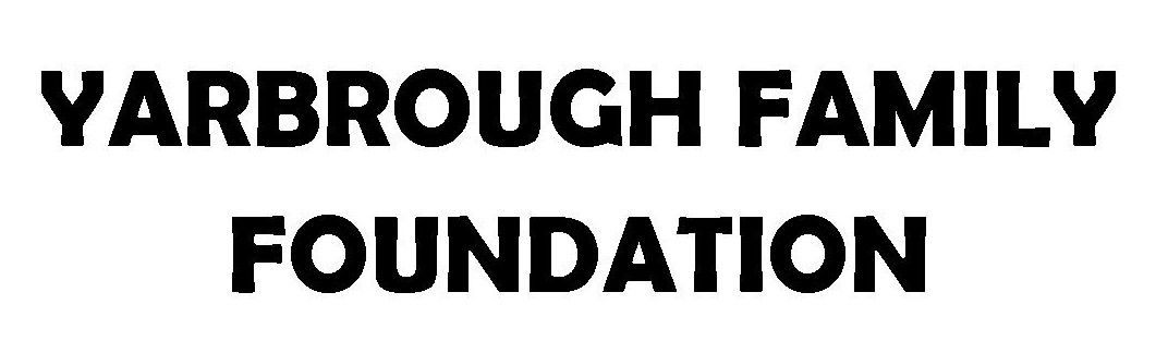 A black and white logo for the yarborough family foundation