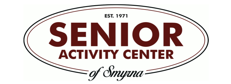 The logo for the senior activity center of smyrna