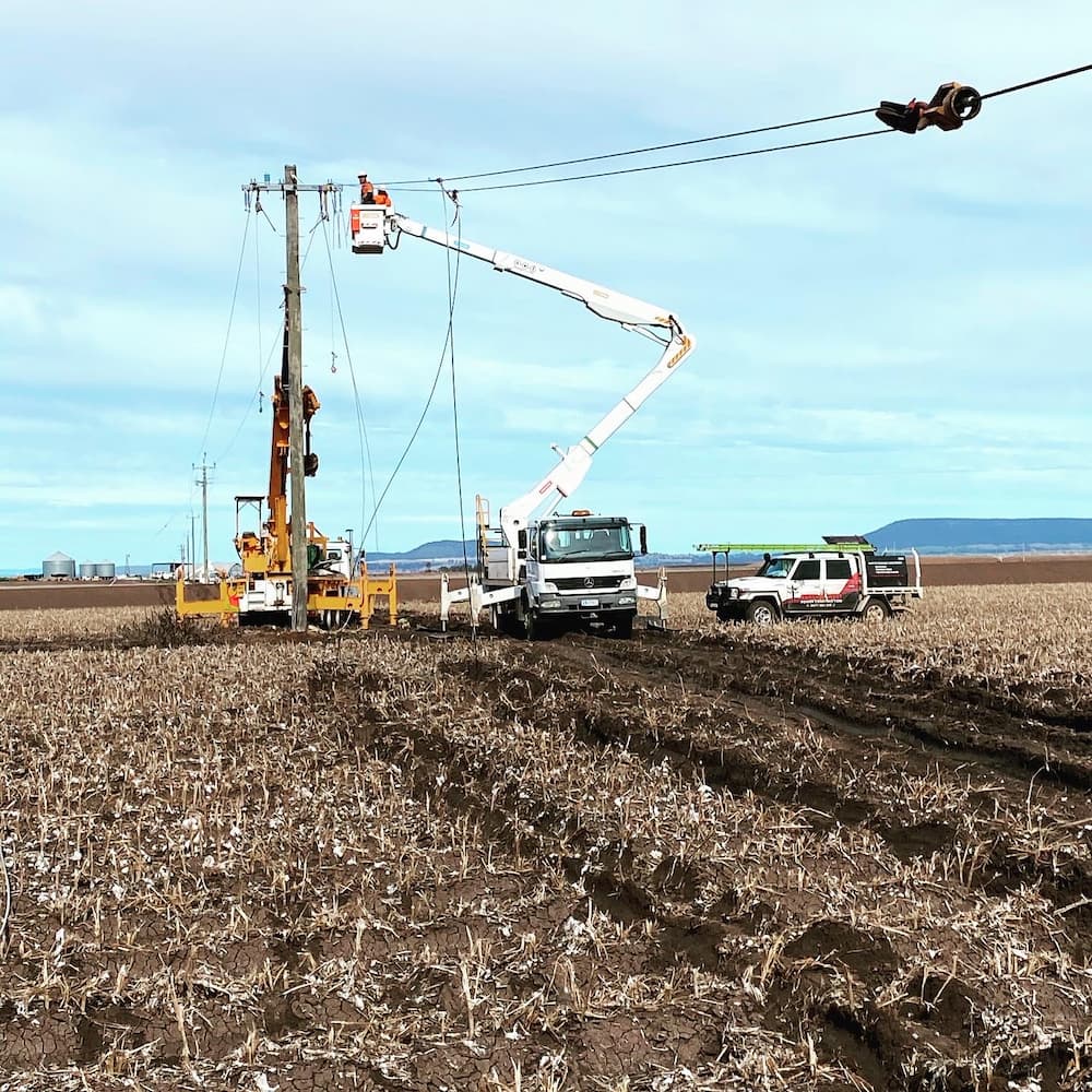 Relocation of Electrical Pole — Central West Power Construction in Orange, NSW