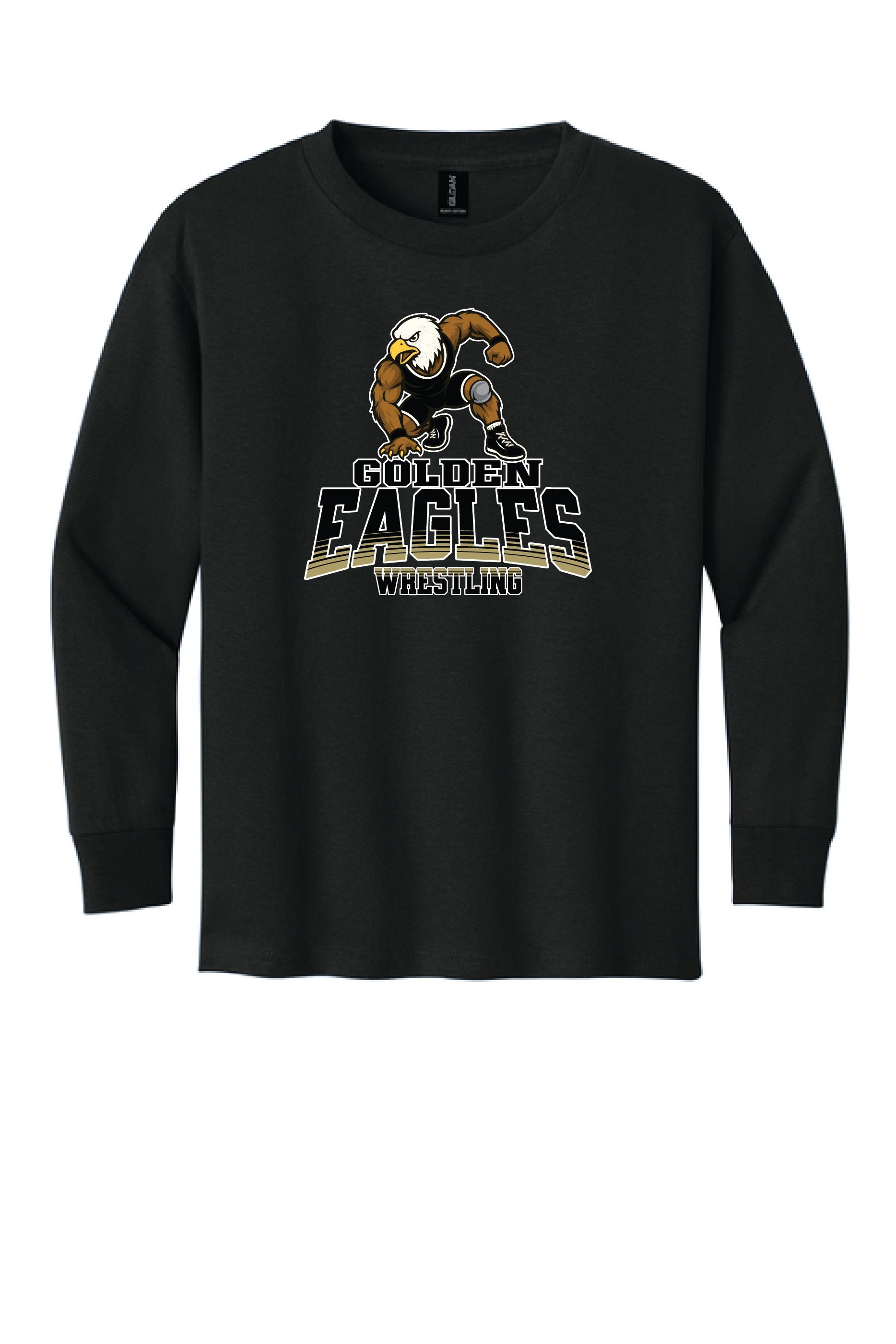 5400B Gildan® Youth Heavy Cotton™ 100% Cotton Long Sleeve T-Shirt