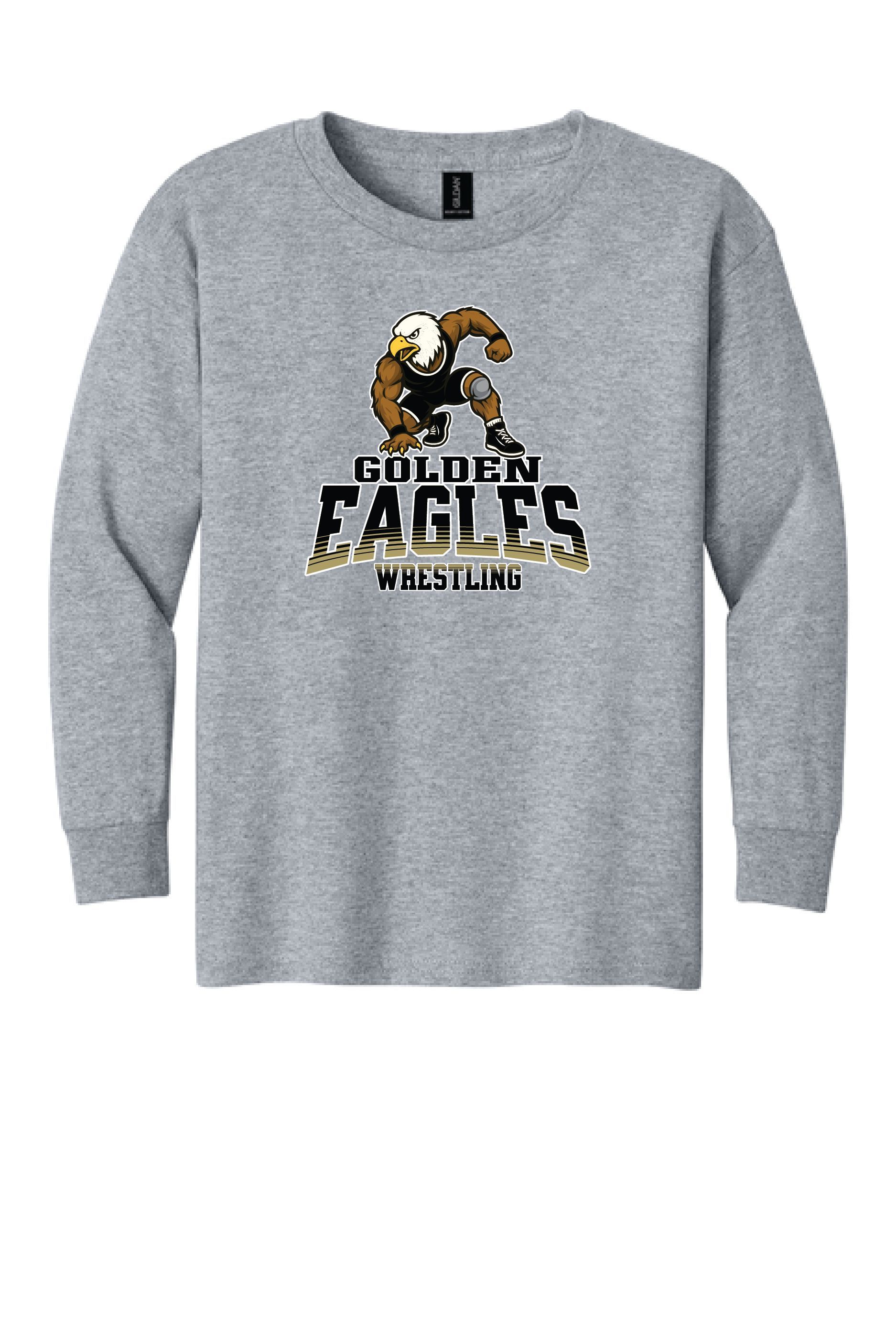 5400B Gildan® Youth Heavy Cotton™ 100% Cotton Long Sleeve T-Shirt