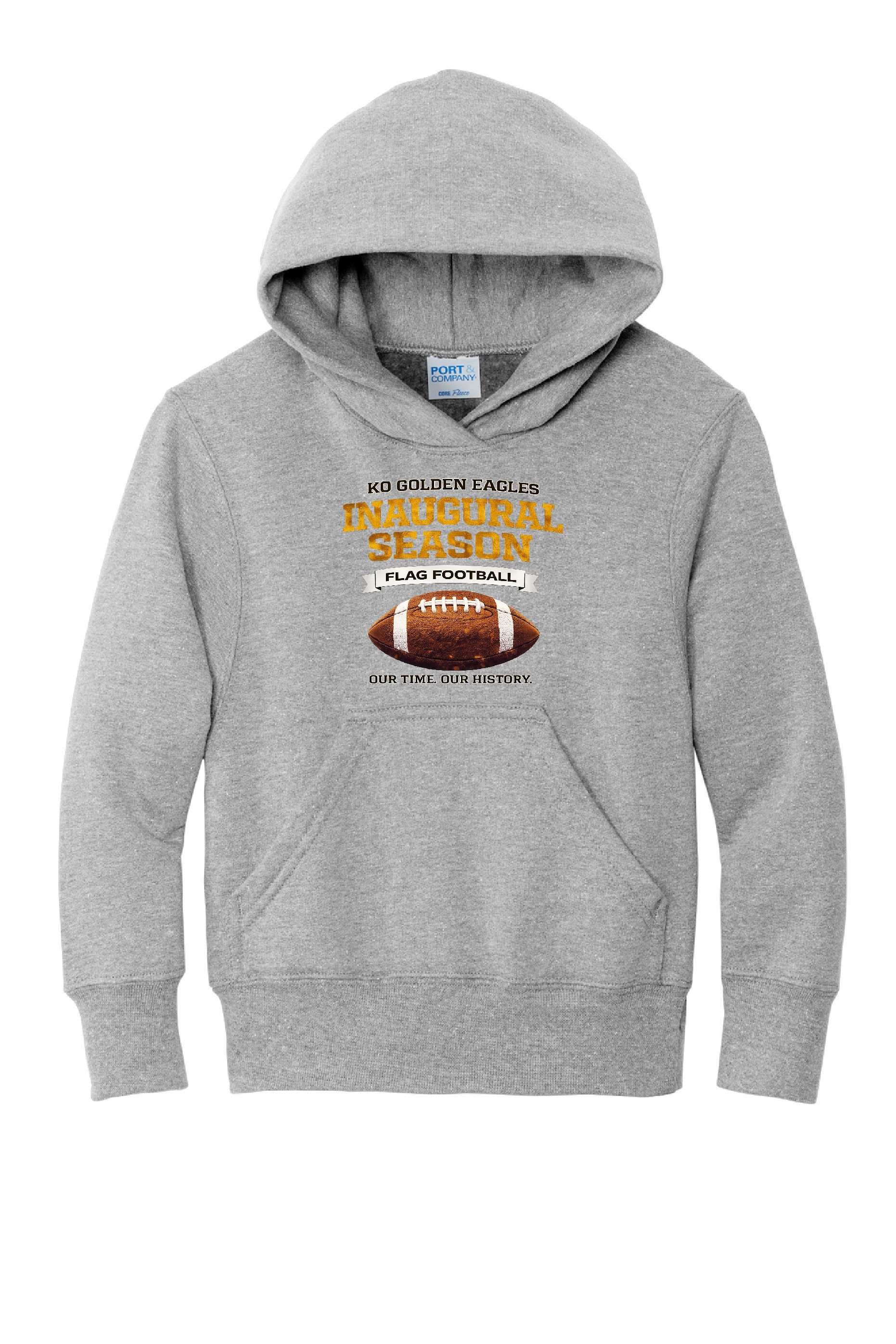 PC90YH Port & Co™ Youth Core Fleece Pullover Hooded Sweatshirt