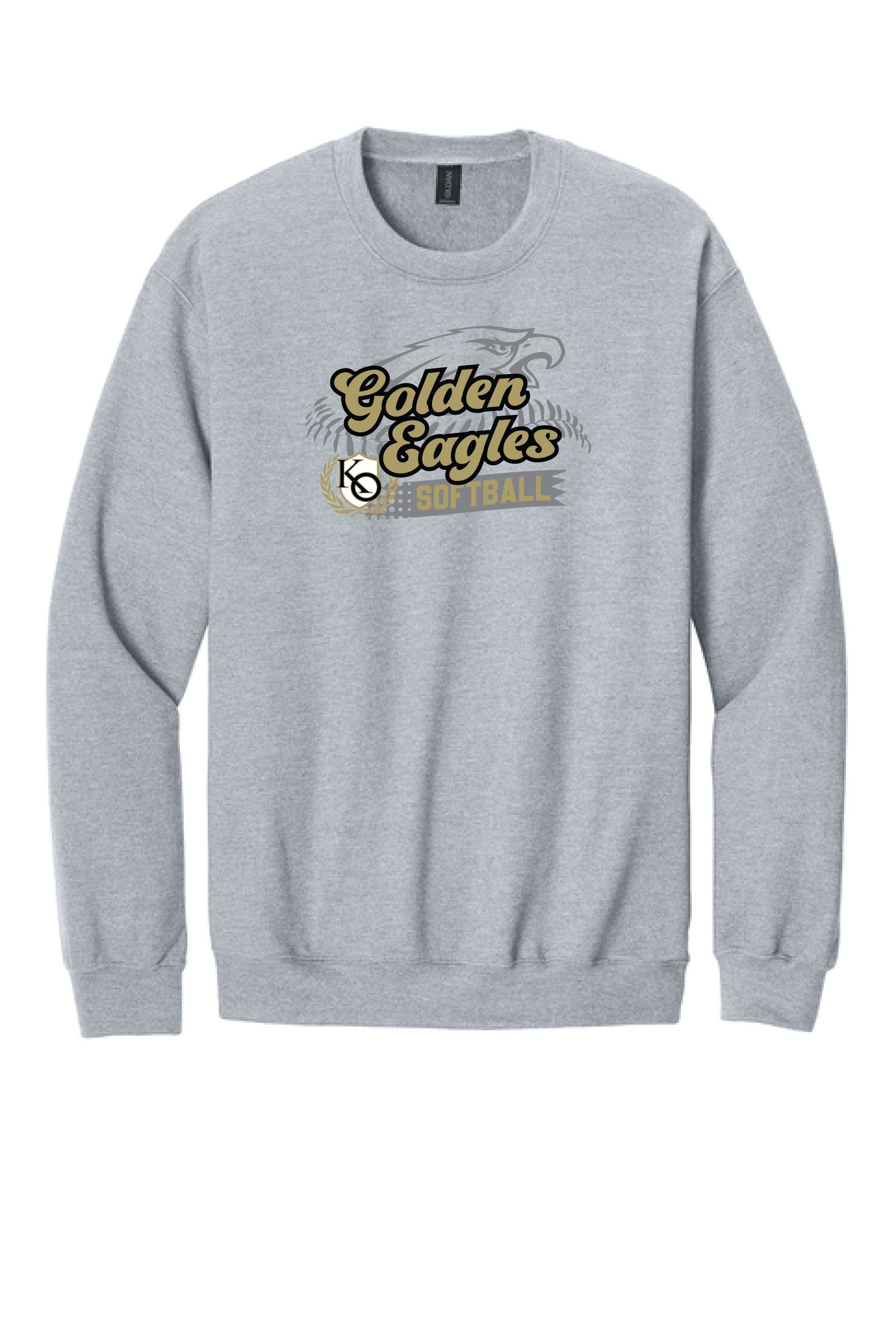 KO  Softball  SF000 Gildan® Softstyle® Crewneck Sweatshirt