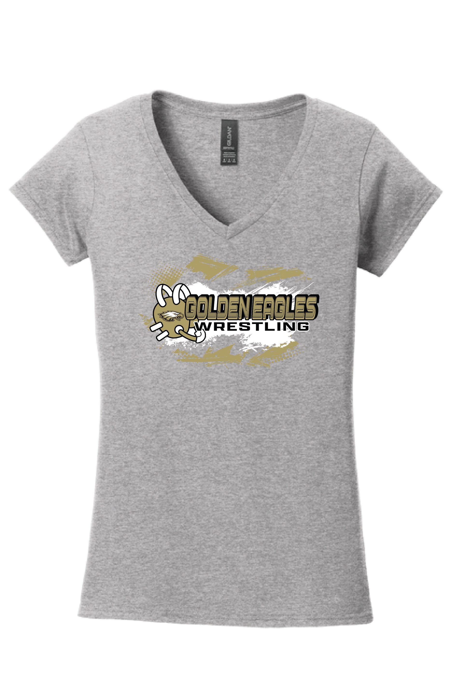 64V00L Gildan Softstyle® Women's Fit V-Neck T-Shirt