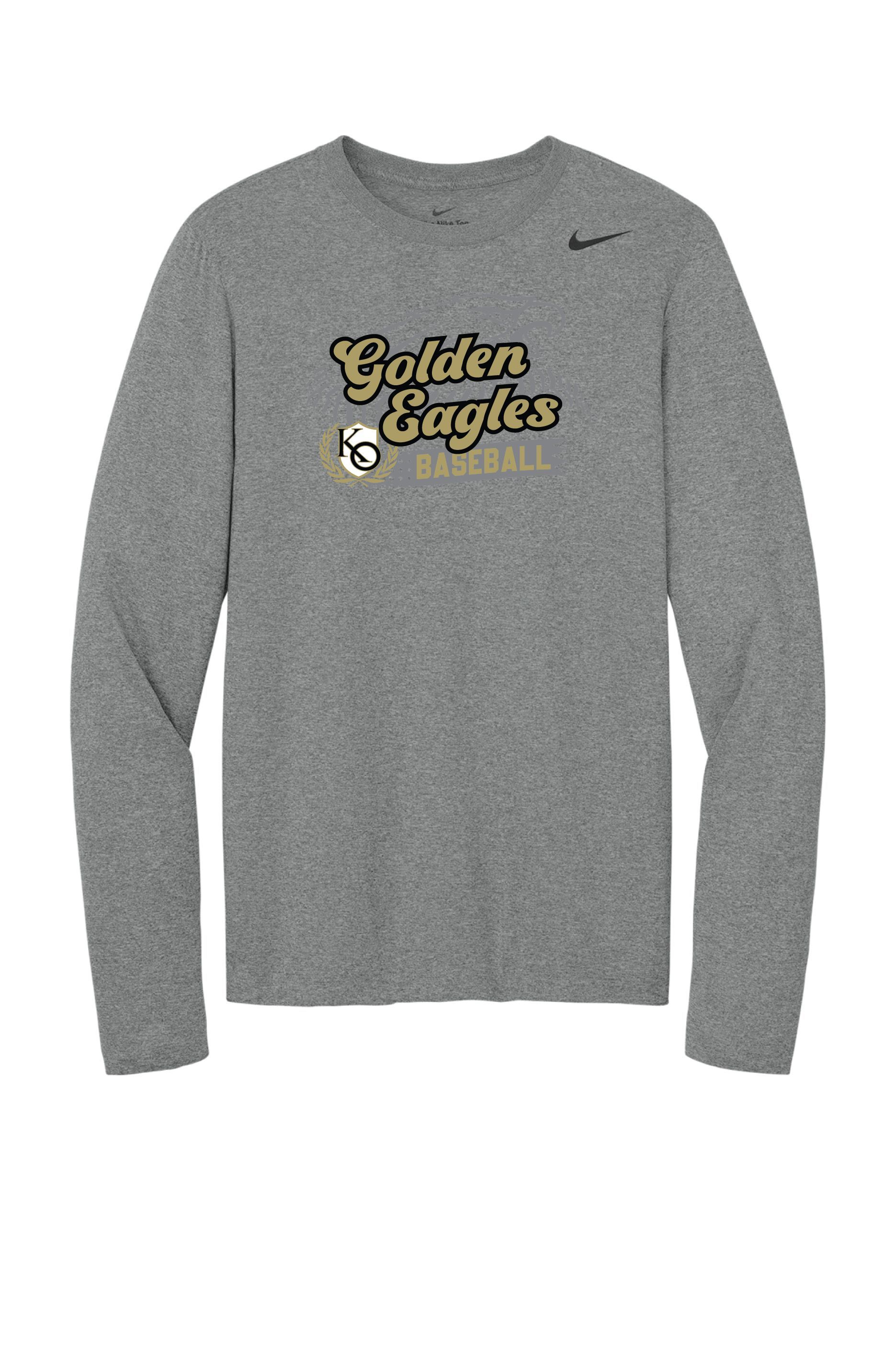 KO Baseball NKHQ4550 Nike Team Legend Long Sleeve Tee