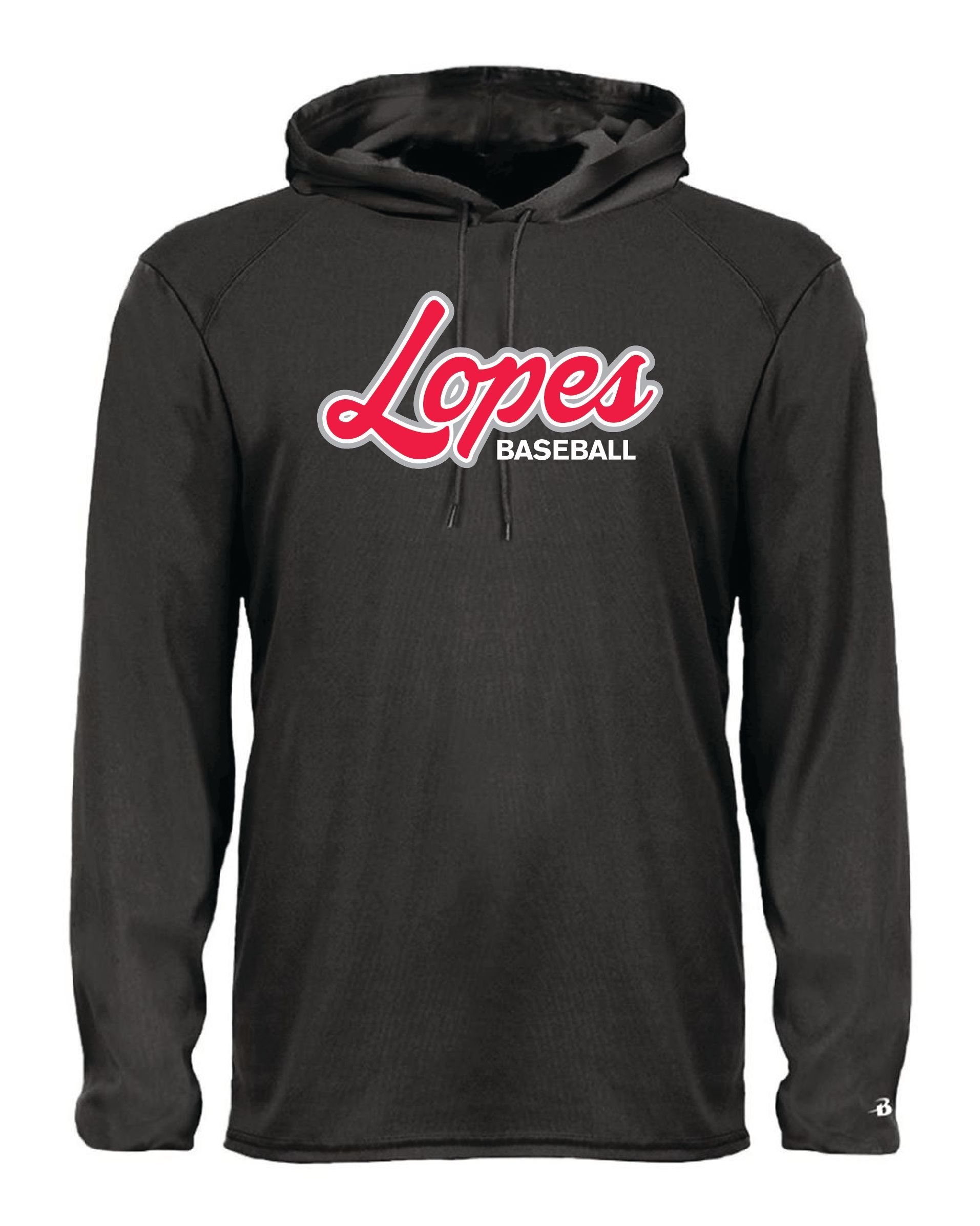 Unisex B-Core Hooded Long Sleeve T-Shirt - 4105