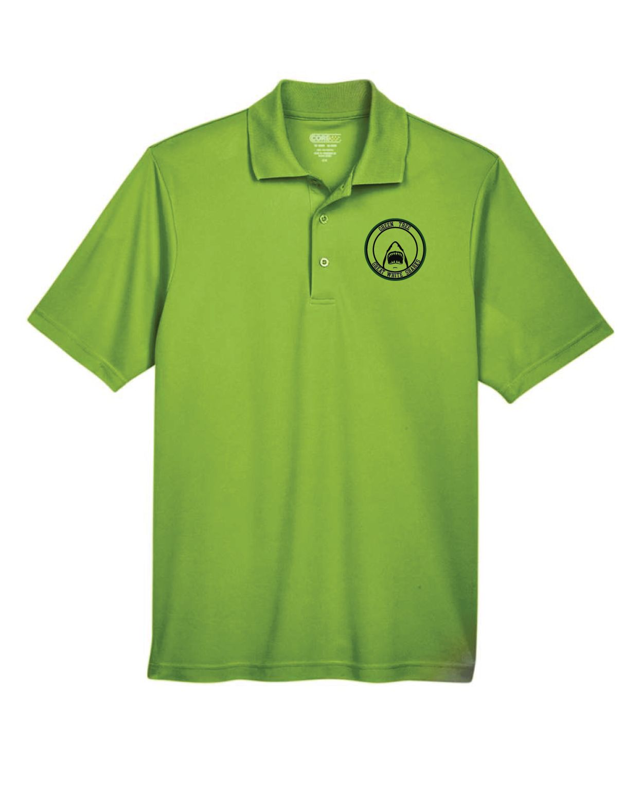 Green Tree Swim Club 88181 Core365 Men's Origin Performance Piqué Polo