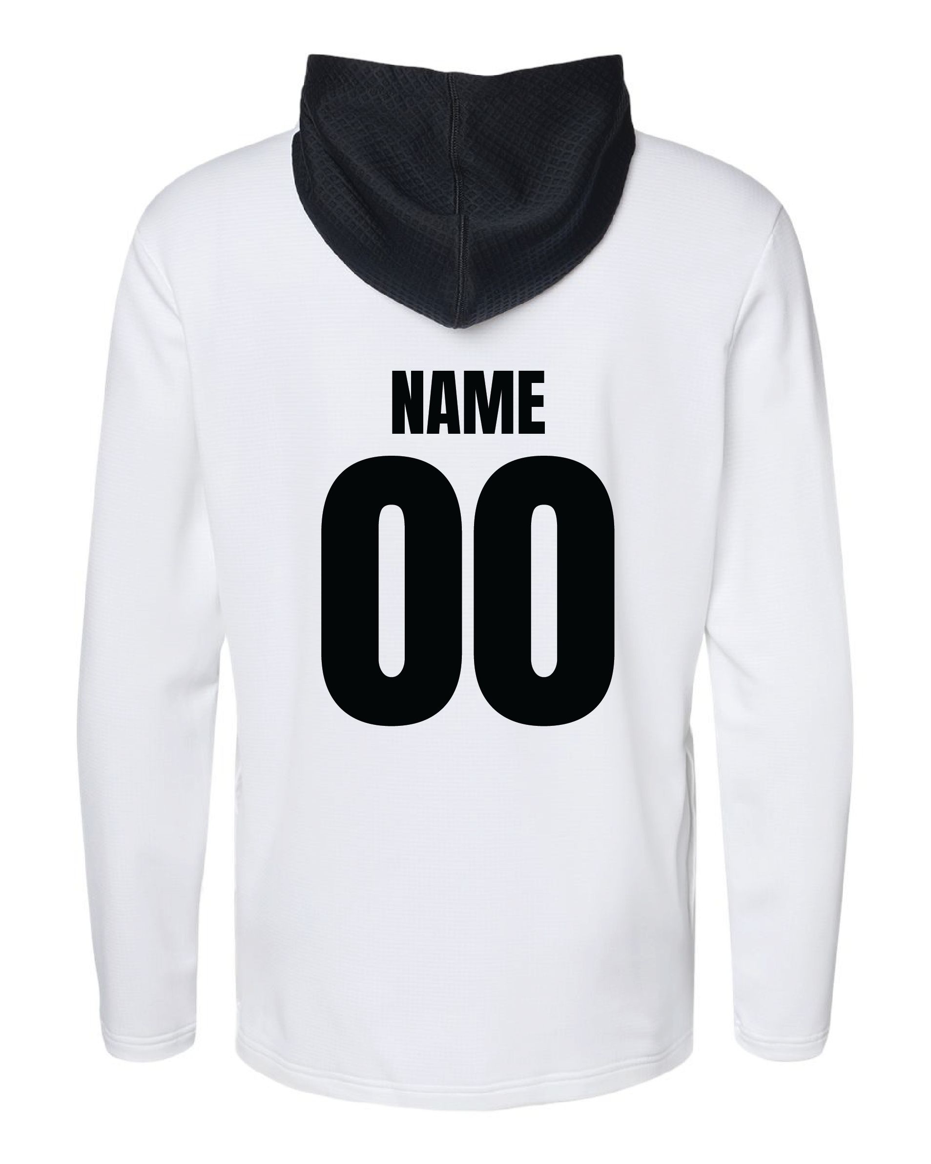 A530 Adidas Men's Textured Mixed Media Midweight Hooded Sweatshirt