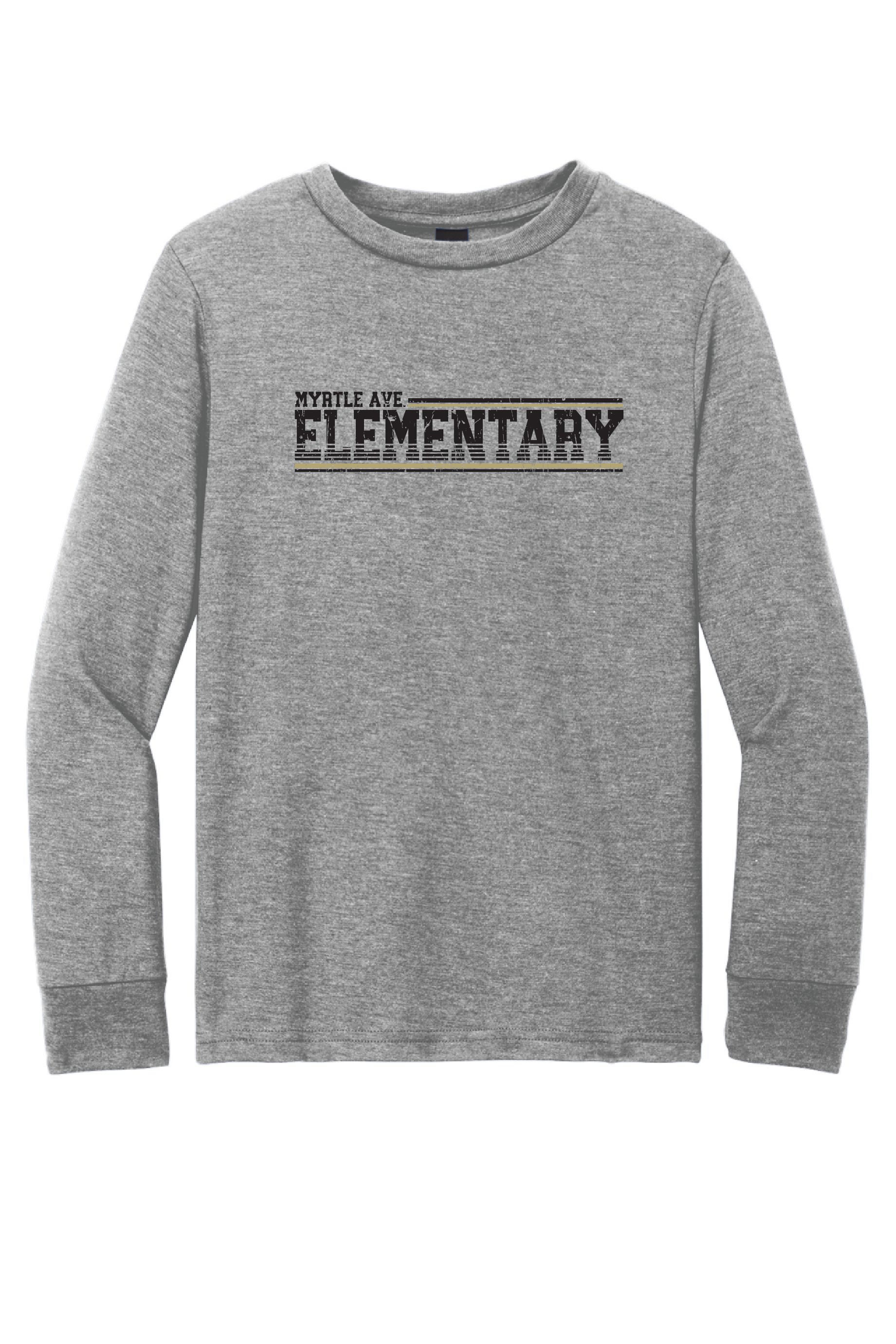 DT132Y District® Youth Perfect Tri® Long Sleeve Tee