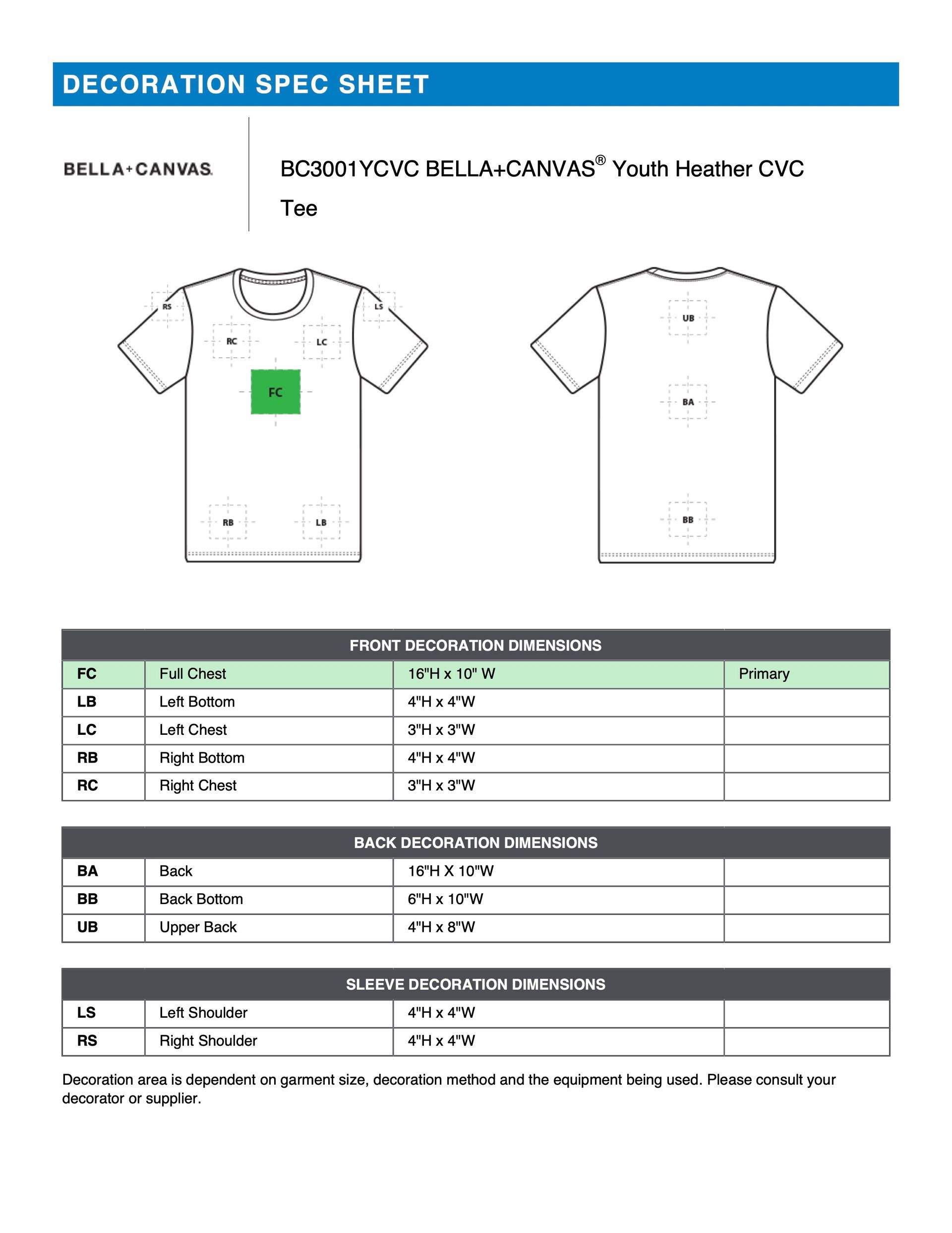 Fortress- Premium BC3001CVC BELLA+CANVAS® Unisex Heather CVC Short Sleeve Tee