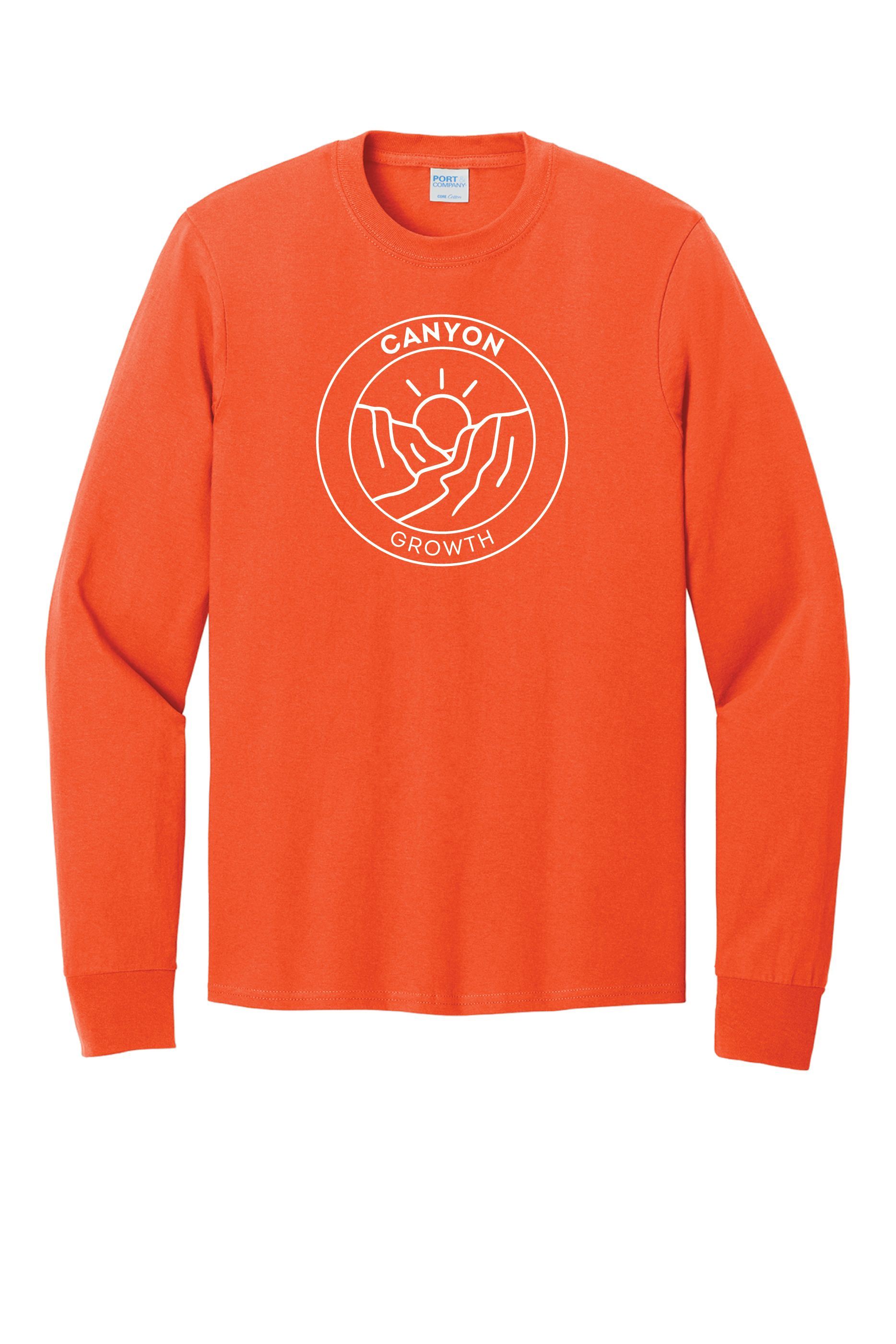 Canyon PC54LS Port & Co™ Long Sleeve Core Cotton Tee