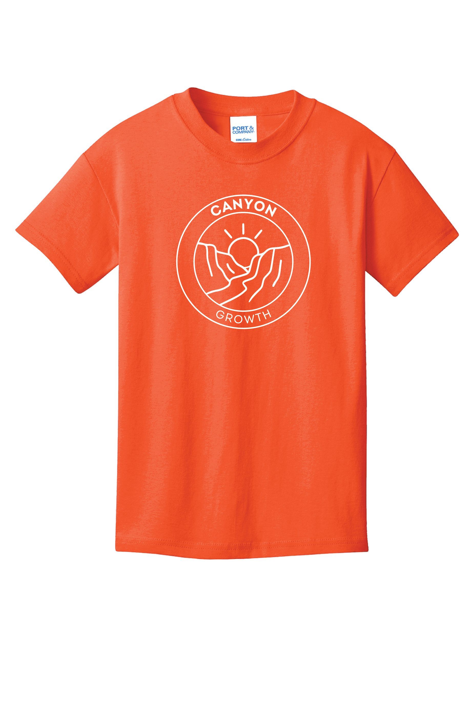Canyon- PC54Y Port & Co™ Youth Core Cotton Tee