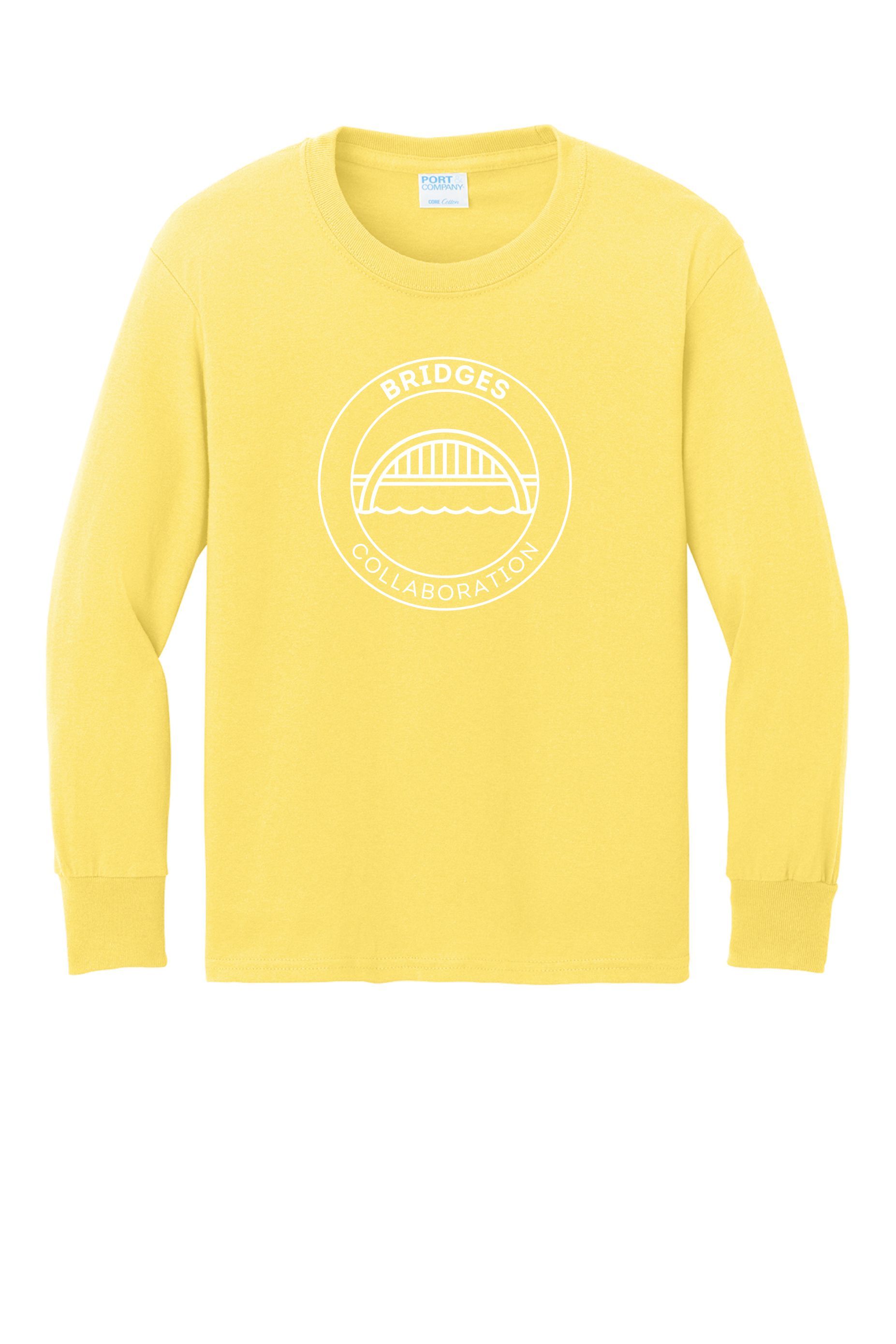 Bridges PC54YLS Port & Company(R) Youth Long Sleeve Core Cotton Tee