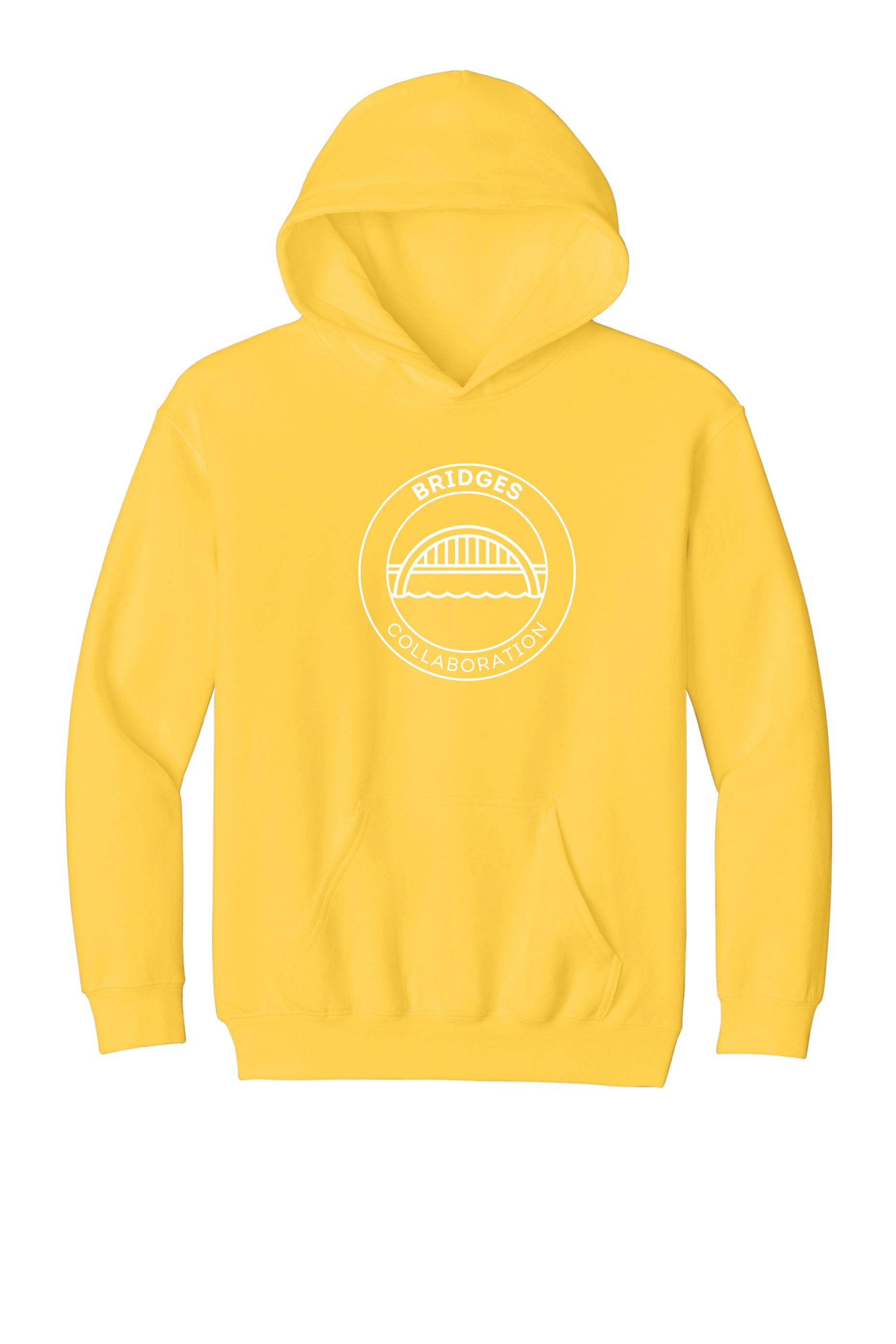 Bridges PC90YH Port & Co™ Youth Core Fleece Pullover Hooded Sweatshirt