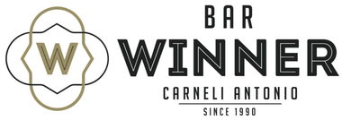 un logo per il bar winner carneli antonio dal 1990
