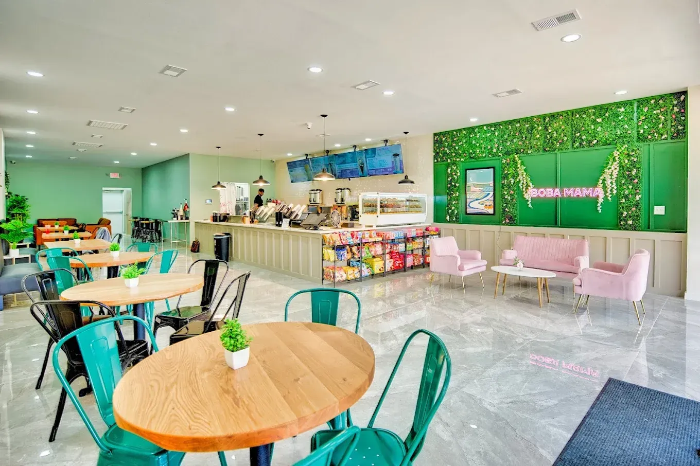 Boba Mama Interior